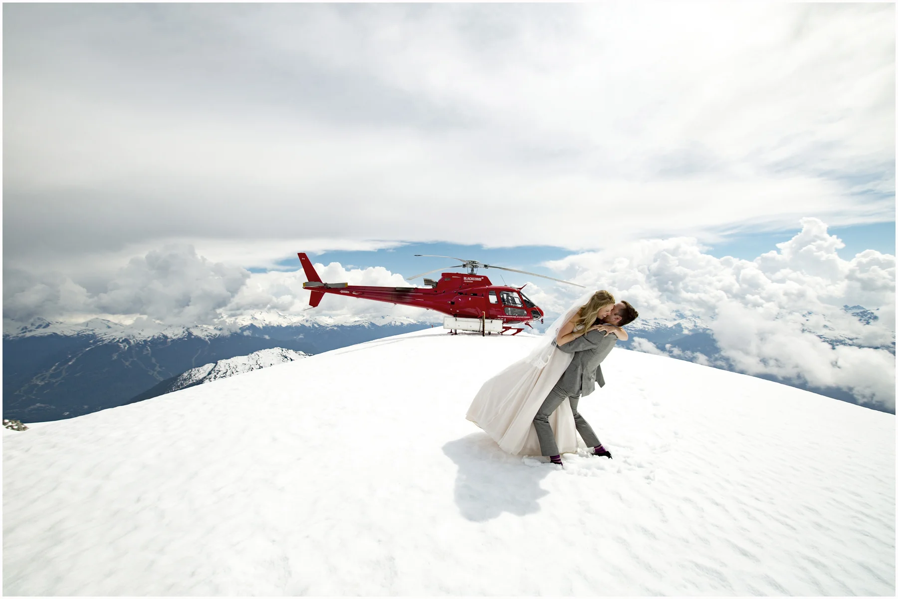 A magical mountain wedding