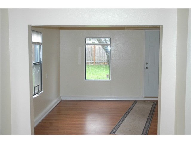   This is the lower unit. Three bedrooms in this unit. A basement unit but at ground level.  