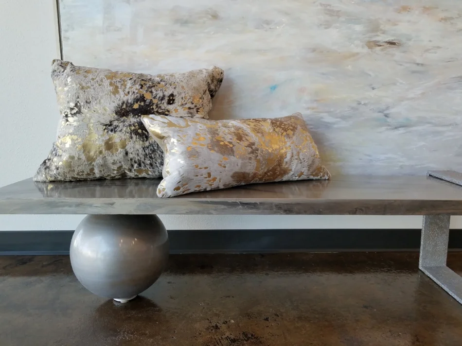 Metallic Bench
