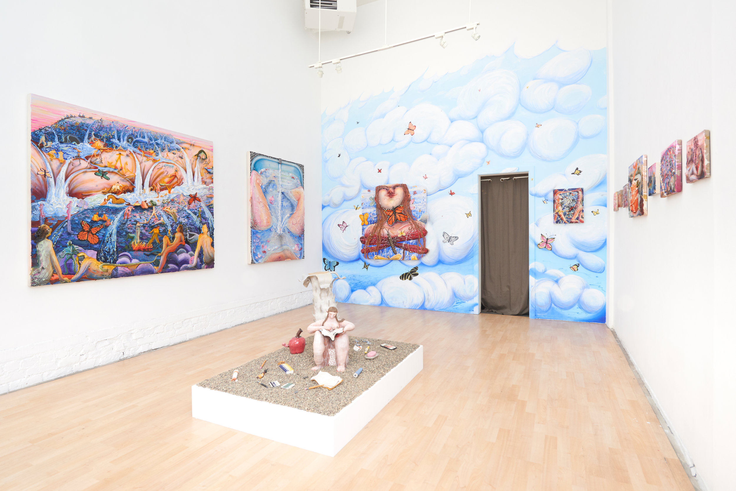  Installation view from “Pith” at Hashimoto Contemporary, 2018, San Francisco, California.  