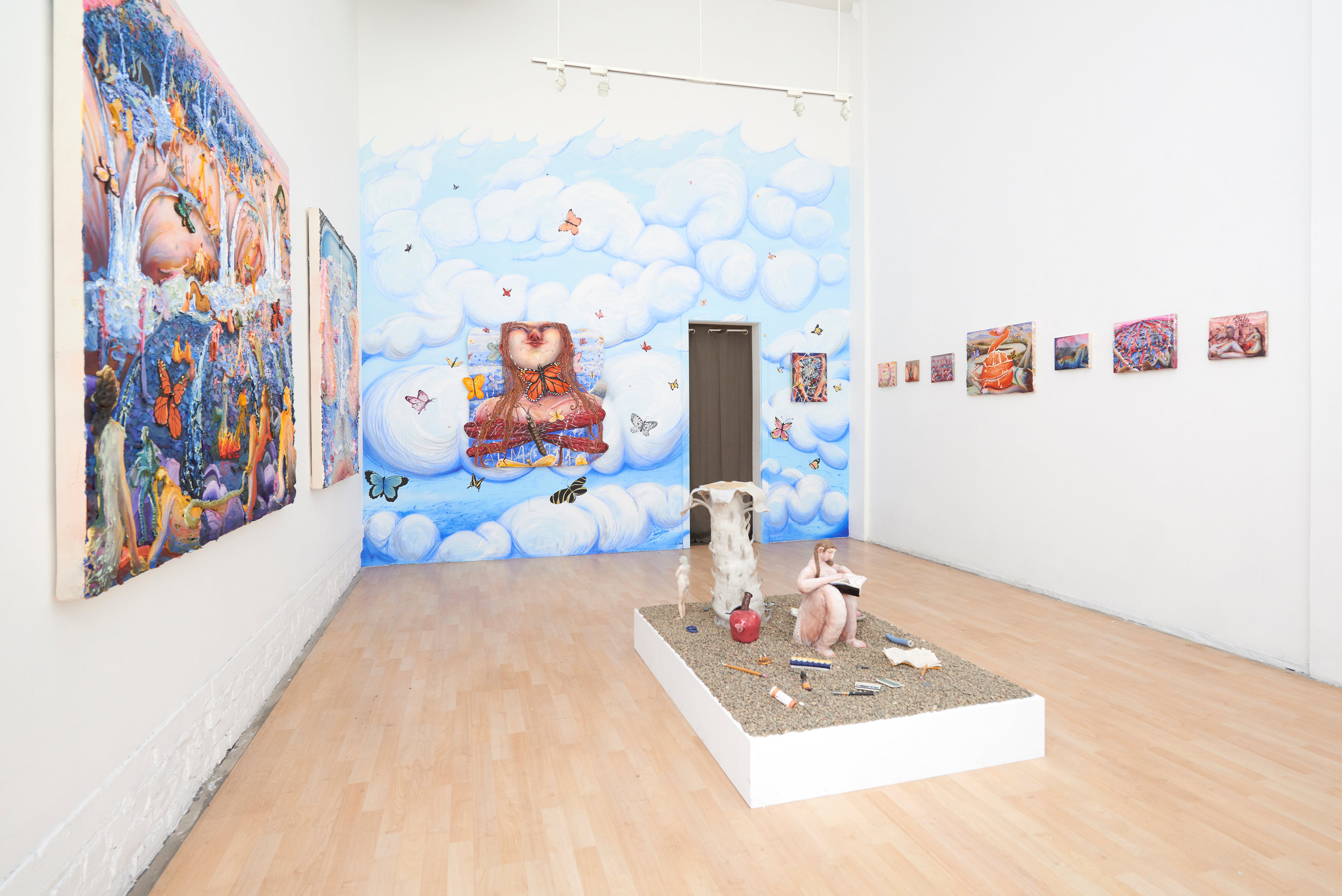  Installation view from “Pith” at Hashimoto Contemporary, 2018, San Francisco, California.  