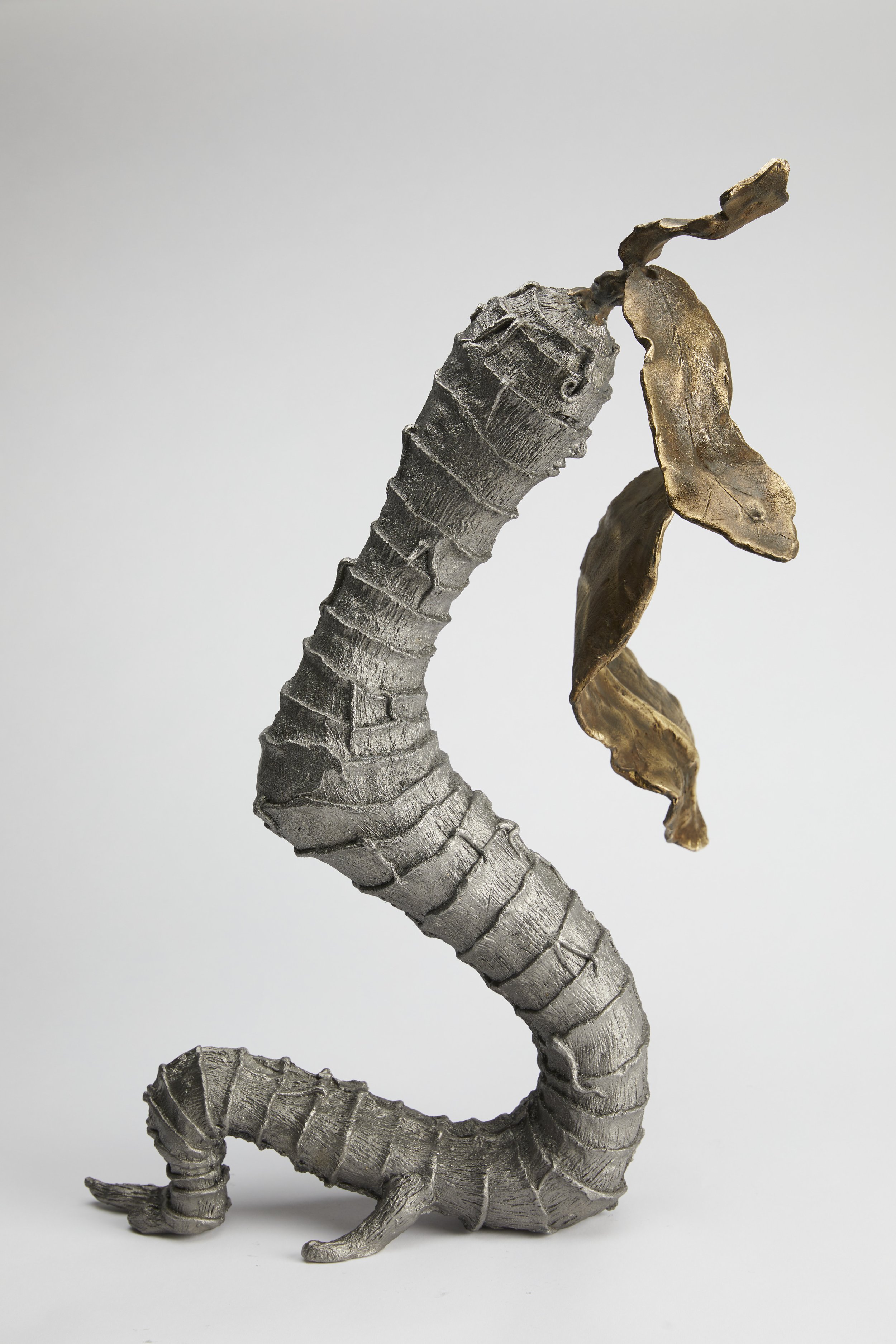  Resting Root, 2020. Cast iron and cast brass 15 x 23.5 x 14.5 in. (38.1 x 59.7 x 36.8 cm) 