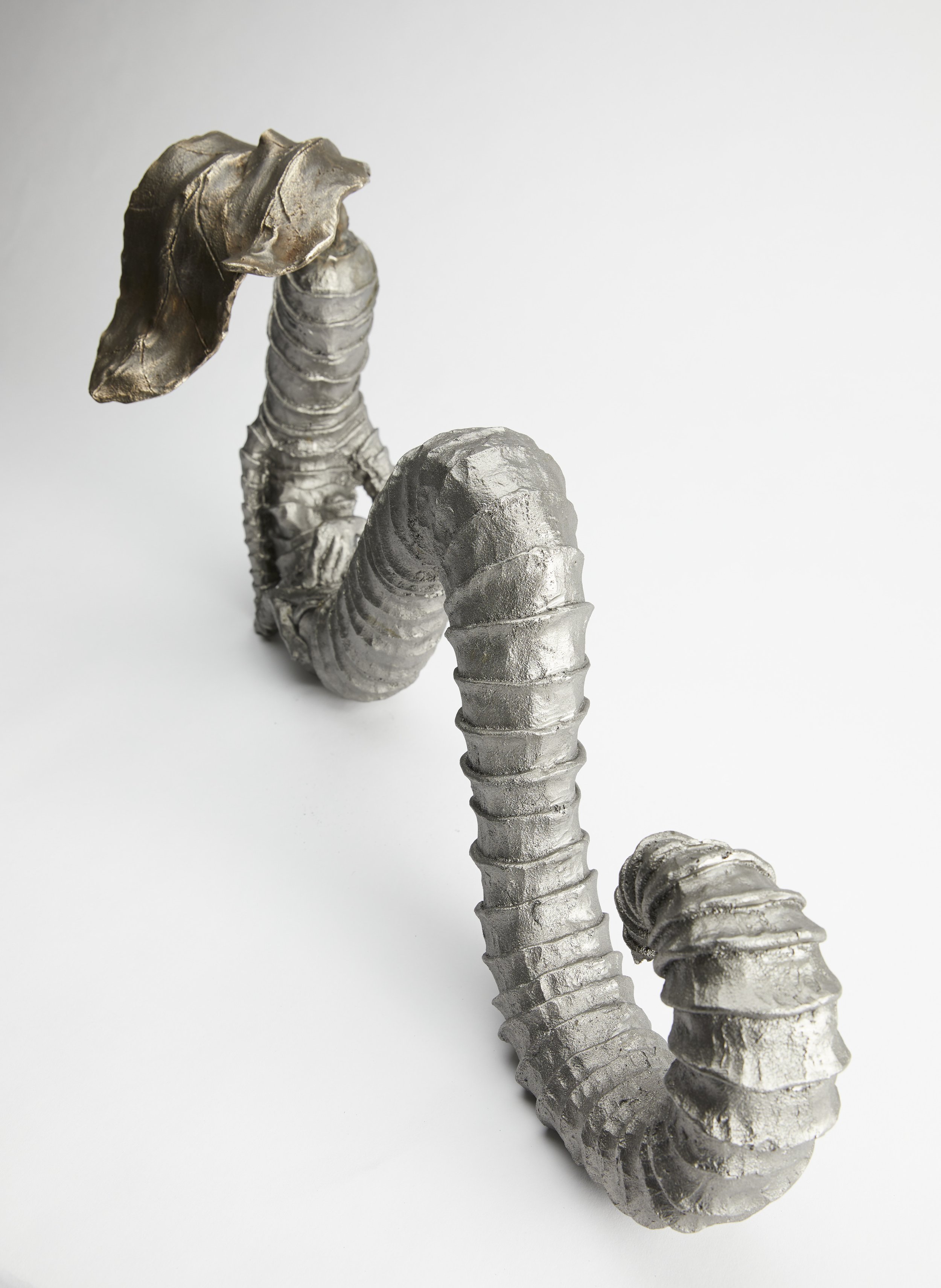  Contemplative Root, 2020. Cast iron and cast brass 26 x 10 x 13.5 in. (66 x 25.4 x 34.3 cm) 