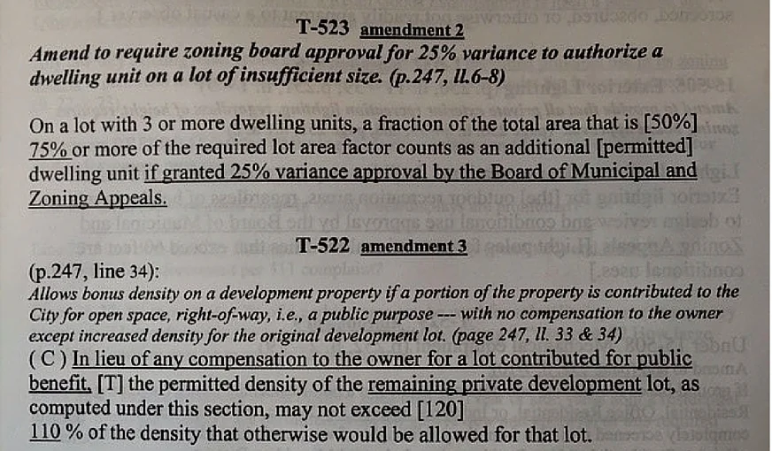 amendment revisions 