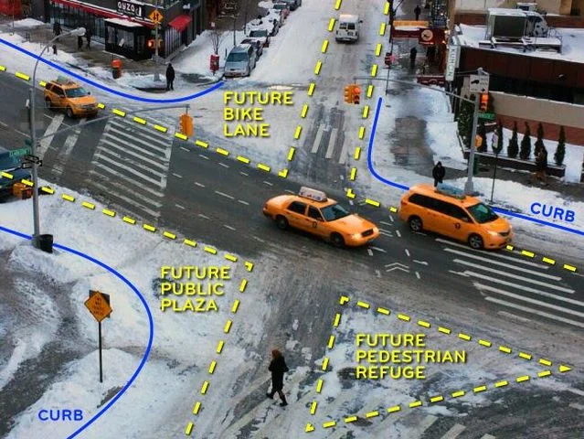 "Sneckdown" by Naparstek - Own work. Licensed under CC BY-SA 3.0 via Commons - https://commons.wikimedia.org/wiki/File:Sneckdown.jpg#/media/File:Sneckdown.jpg