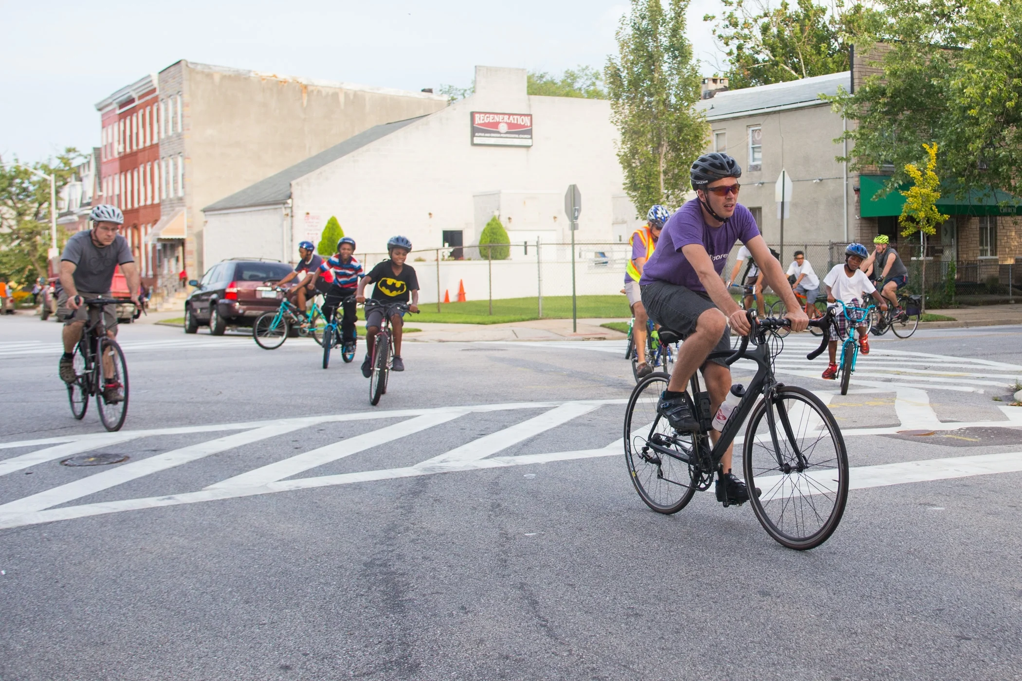 RIDE We organize rides to bring people together, to explore particular areas or issues, and to enjoy Baltimore by bike together! You might help check people in, act as a ride marshal to keep riders on route, or help with route planning beforehand.