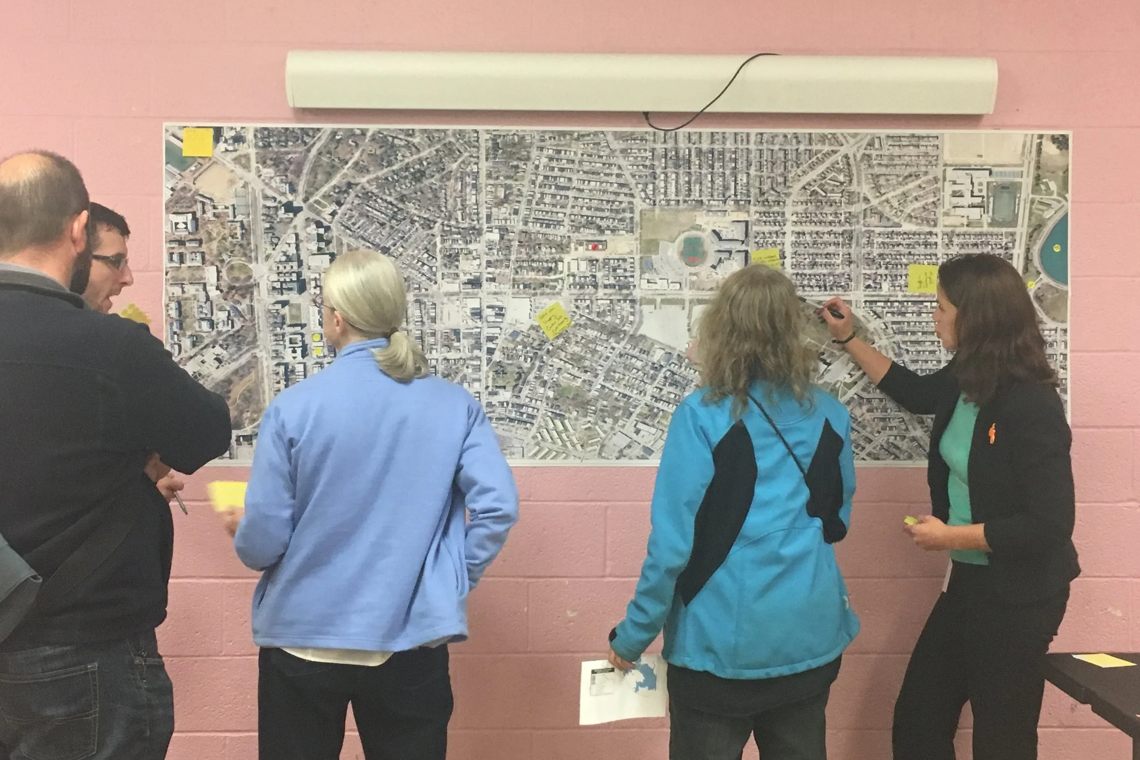 ADVOCATING We show up (and #FilltheRoom!) at BCDOT meetings, community meetings, hearings, and other relevant events to make our voices heard. You might learn about a new project or an issue, and provide your input from the perspective of someone who bikes and walks. We try to let you know what Bikemore's stand on the issue is beforehand if we have specific recommendations. 