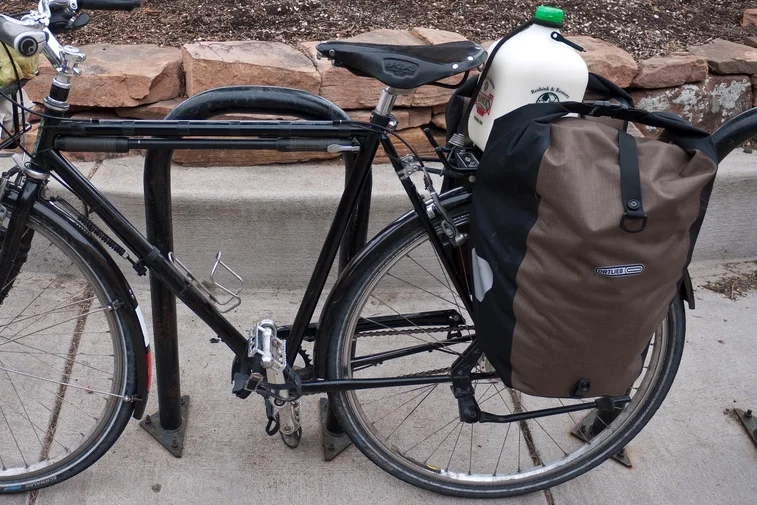 Panniers and rear racks are great for larger and heavier loads, and for those times you get caught in the rain.