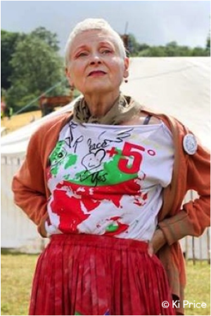 Vivienne Westwood, DBE Fashion Designer & Environmental Activist climaterevolution.co.uk