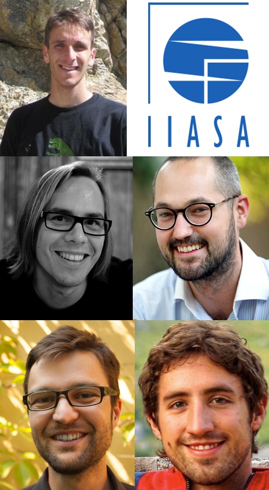 Authors and IIASA summer programme participants, Edoardo Borgomeo, Mikko Dufva, Lukas Figge, Thomas Schinko and Fabian Schipfer