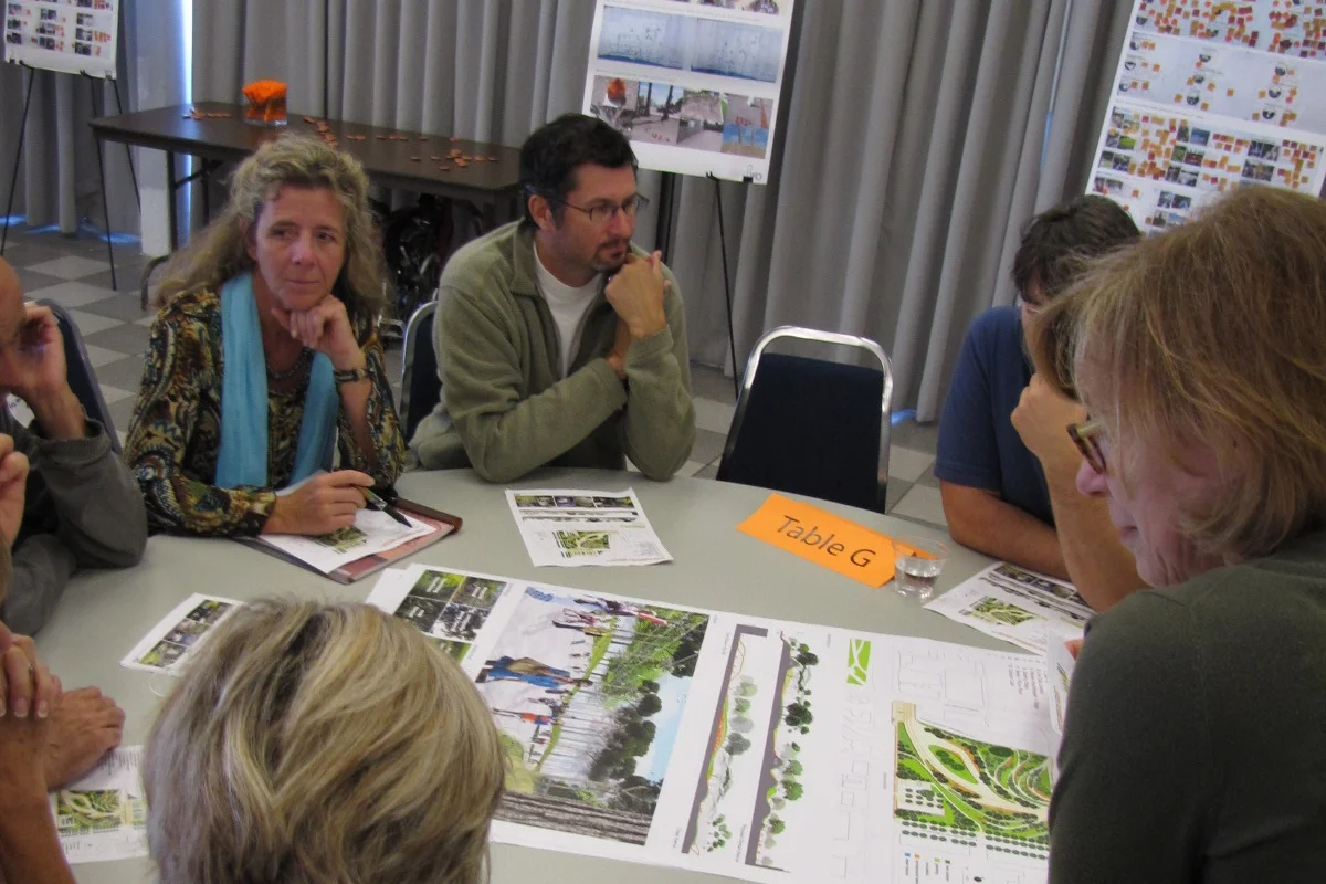 Participants broke out into small discussion groups