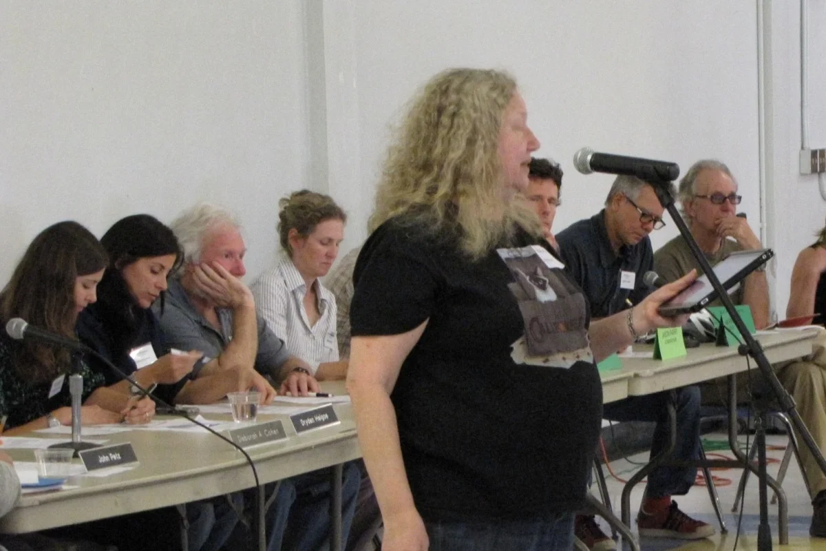Reporting back after the small group discussions