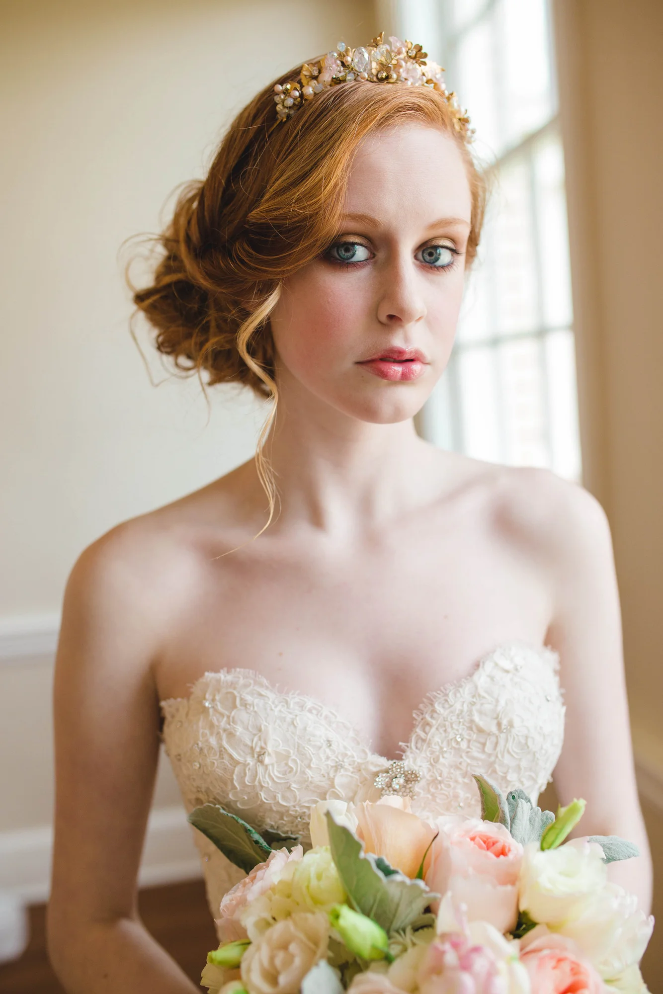 PHOTOGRAPHER: Alisha Rudd Photography DESIGN & CREATIVE DIRECTION: Best Day Ever Studios LOCATION: Separk Mansion HAIR: Madison Towe MAKEUP: Jesse Pellington