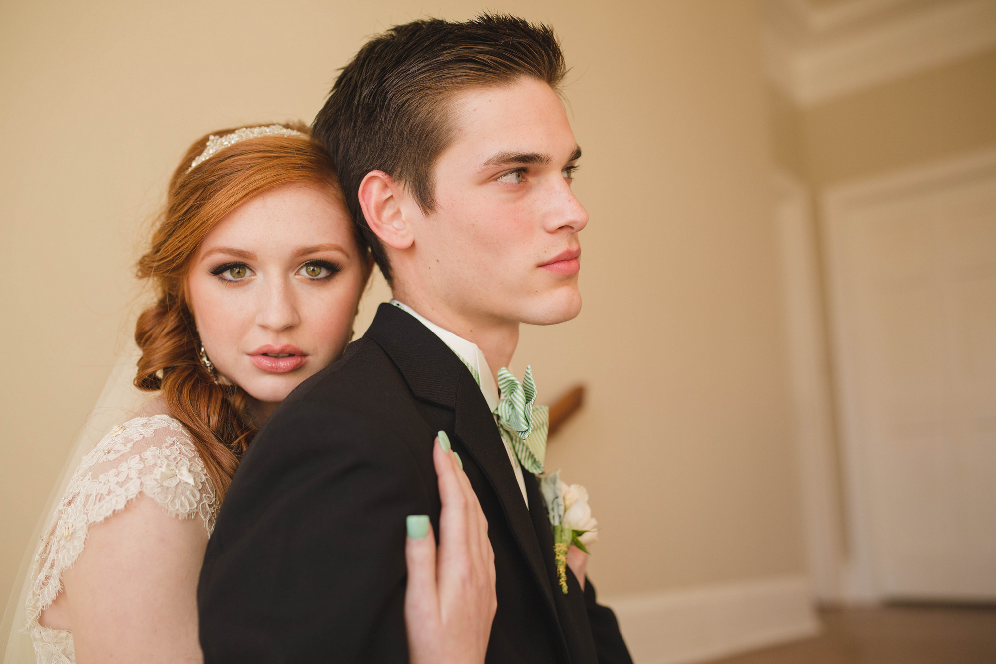 PHOTOGRAPHER: Alisha Rudd Photography DESIGN & CREATIVE DIRECTION: Best Day Ever Studios LOCATION: Separk Mansion HAIR: Madison Towe MAKEUP: Jesse Pellington