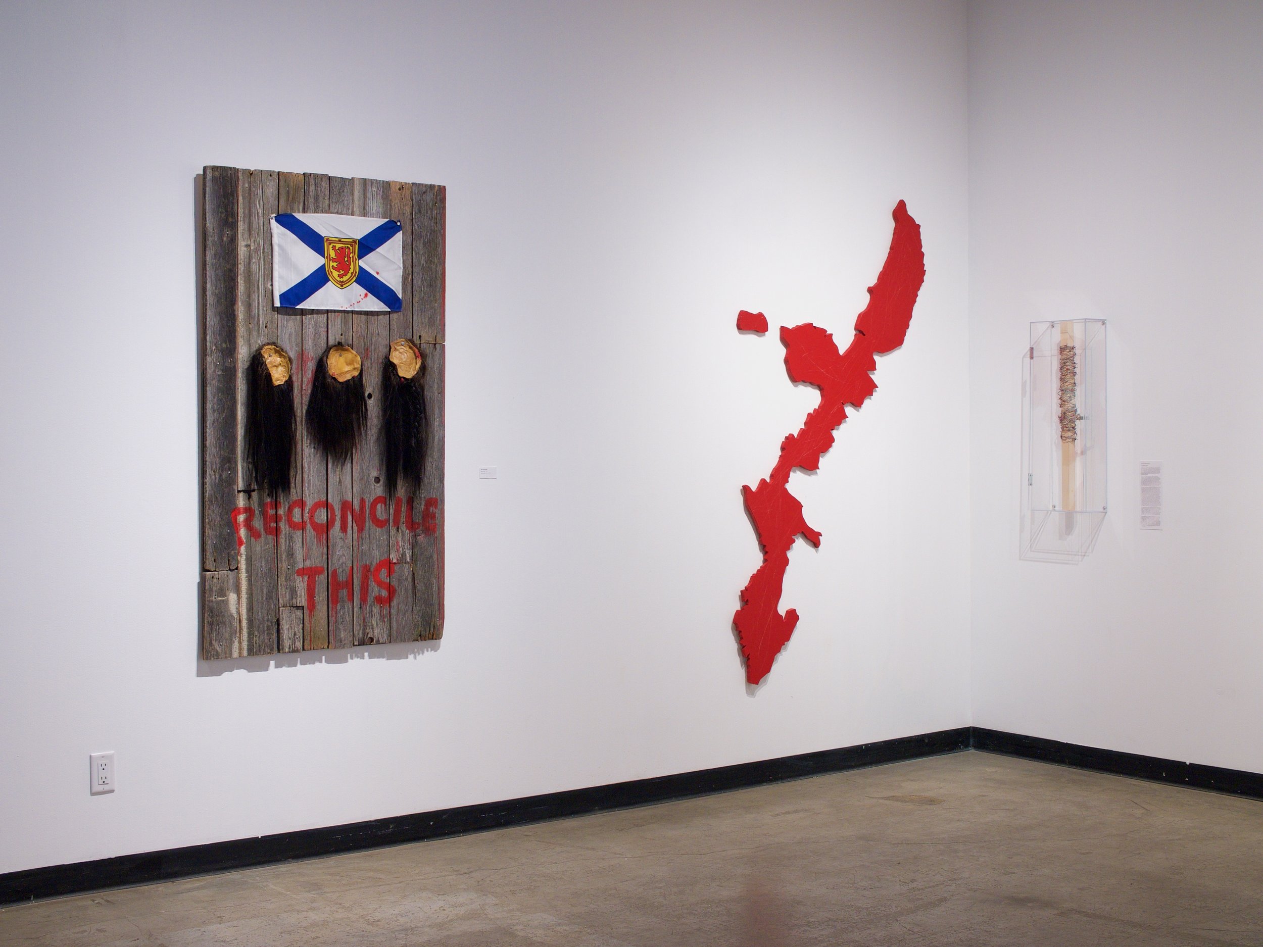 Lee Deranger “Reconcile This” and Kazumi Marthiesen “71 Swipes” 