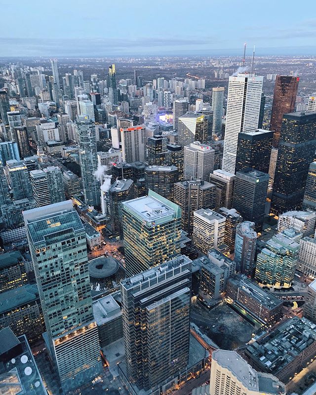 A view from the #top of #toronto