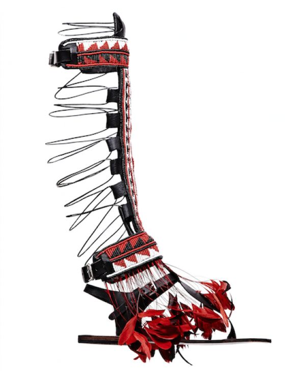 Beaded Maasai Sandal $1,250