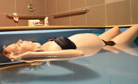 Nashville Parent Magazine stopped by to learn more about floating while pregnant.