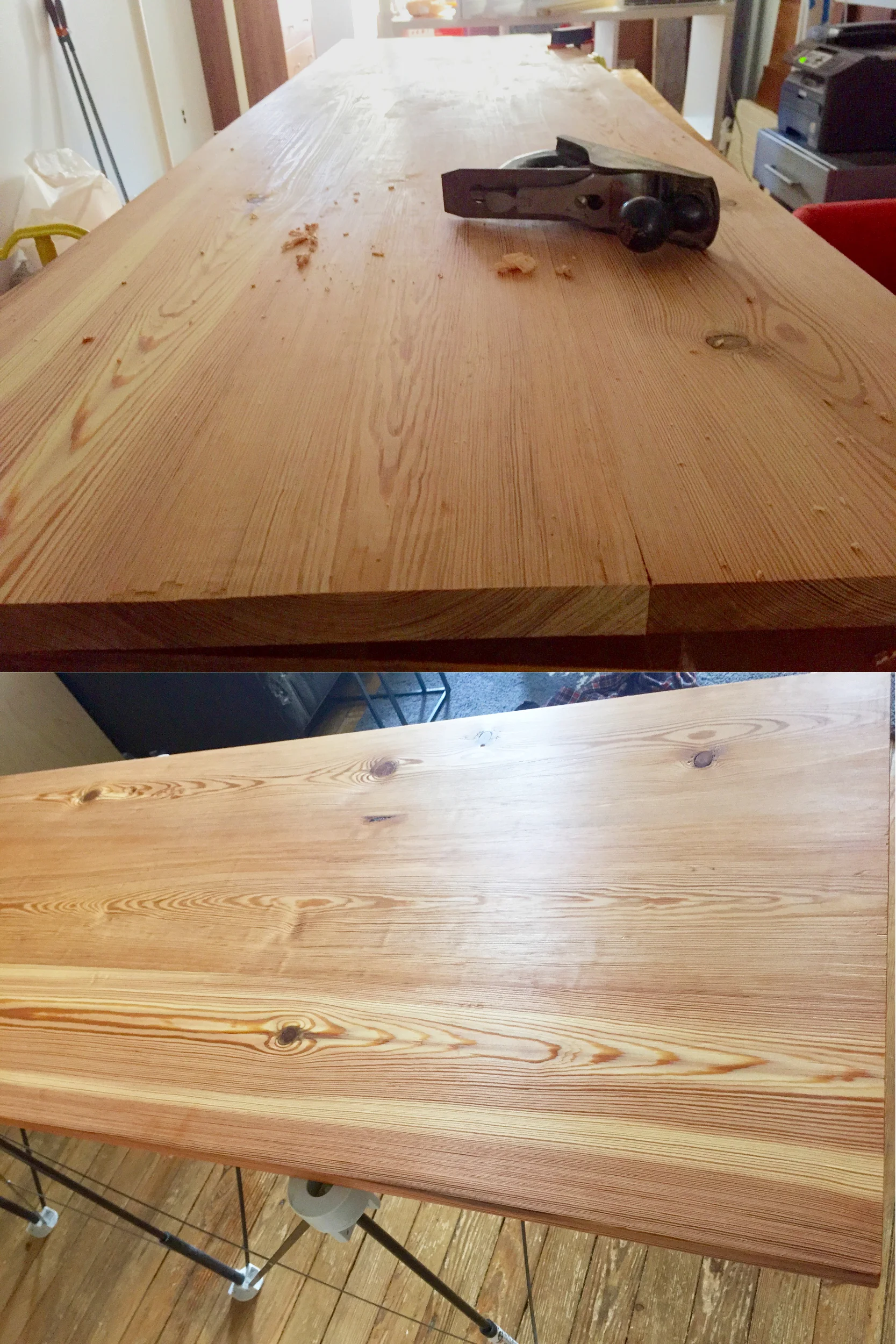 Making the desk top