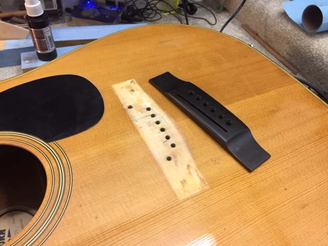 Bridge replacement Silesia Guitars