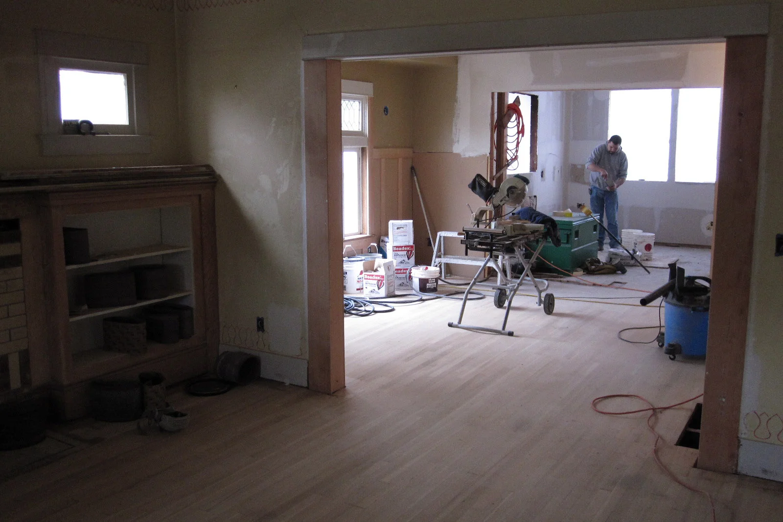  Living room/Dining room underconstruction 