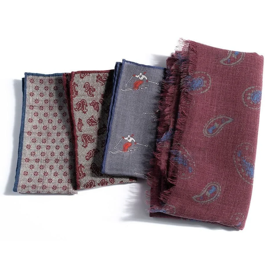 The perfect shades of dusty wine & grey for AW19.