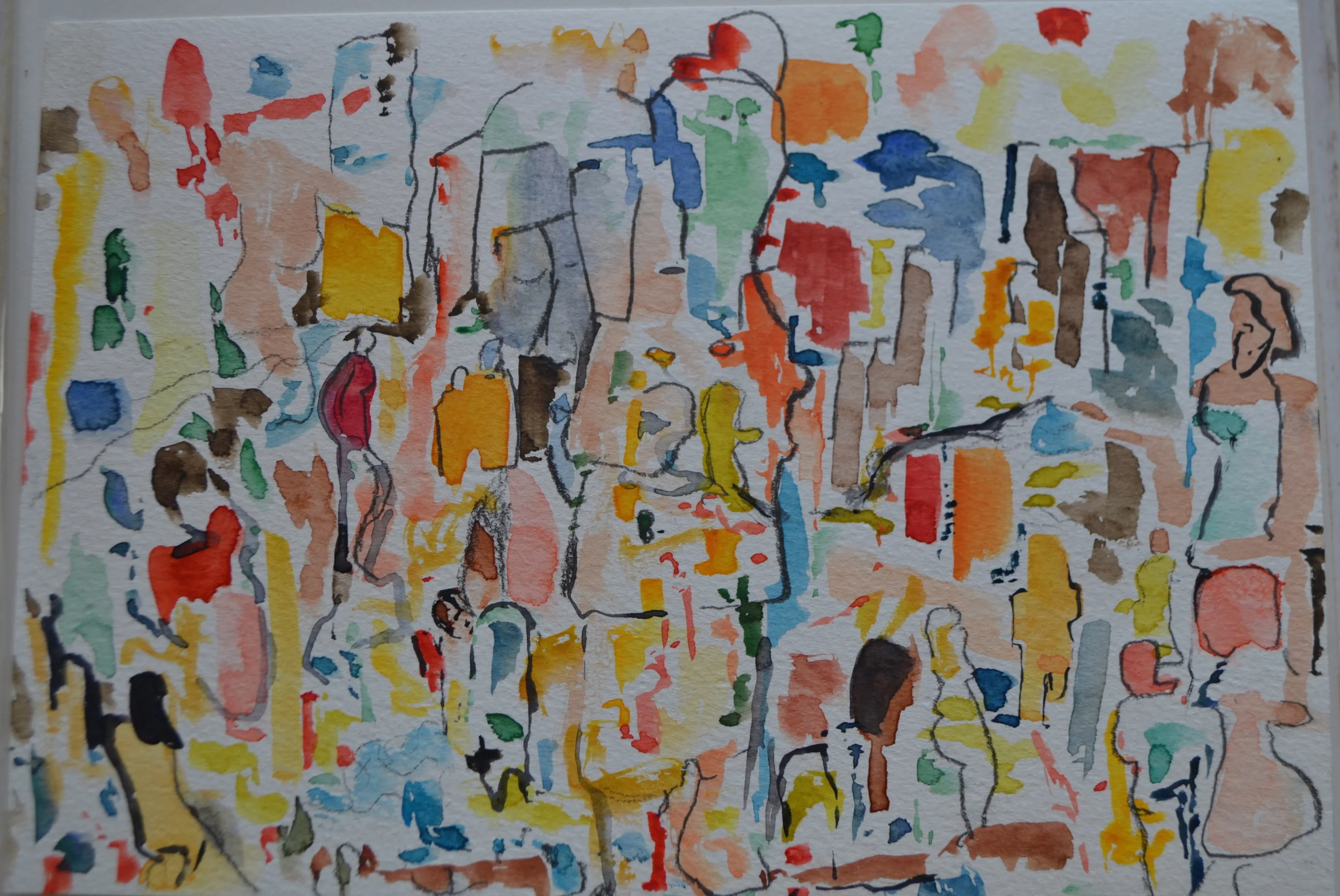  watercolor and pencil on paper 2015 