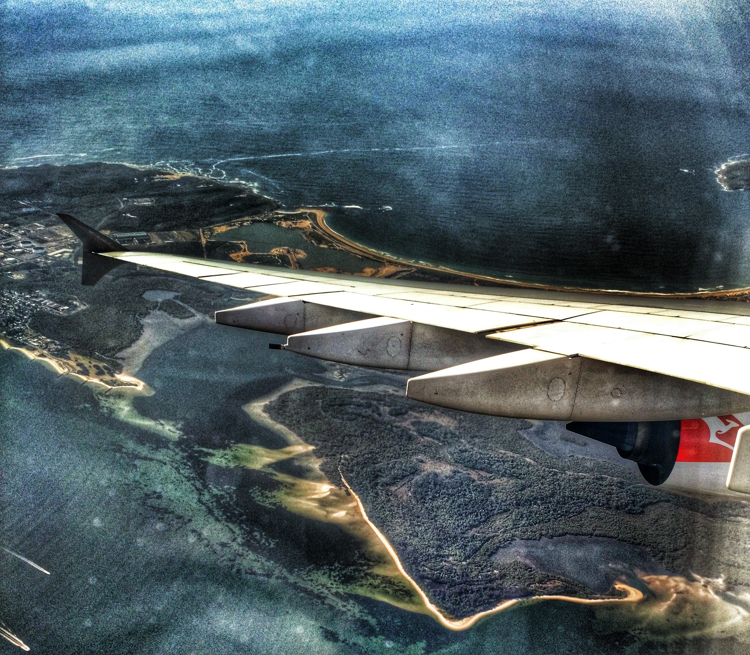 Landing in Sydney