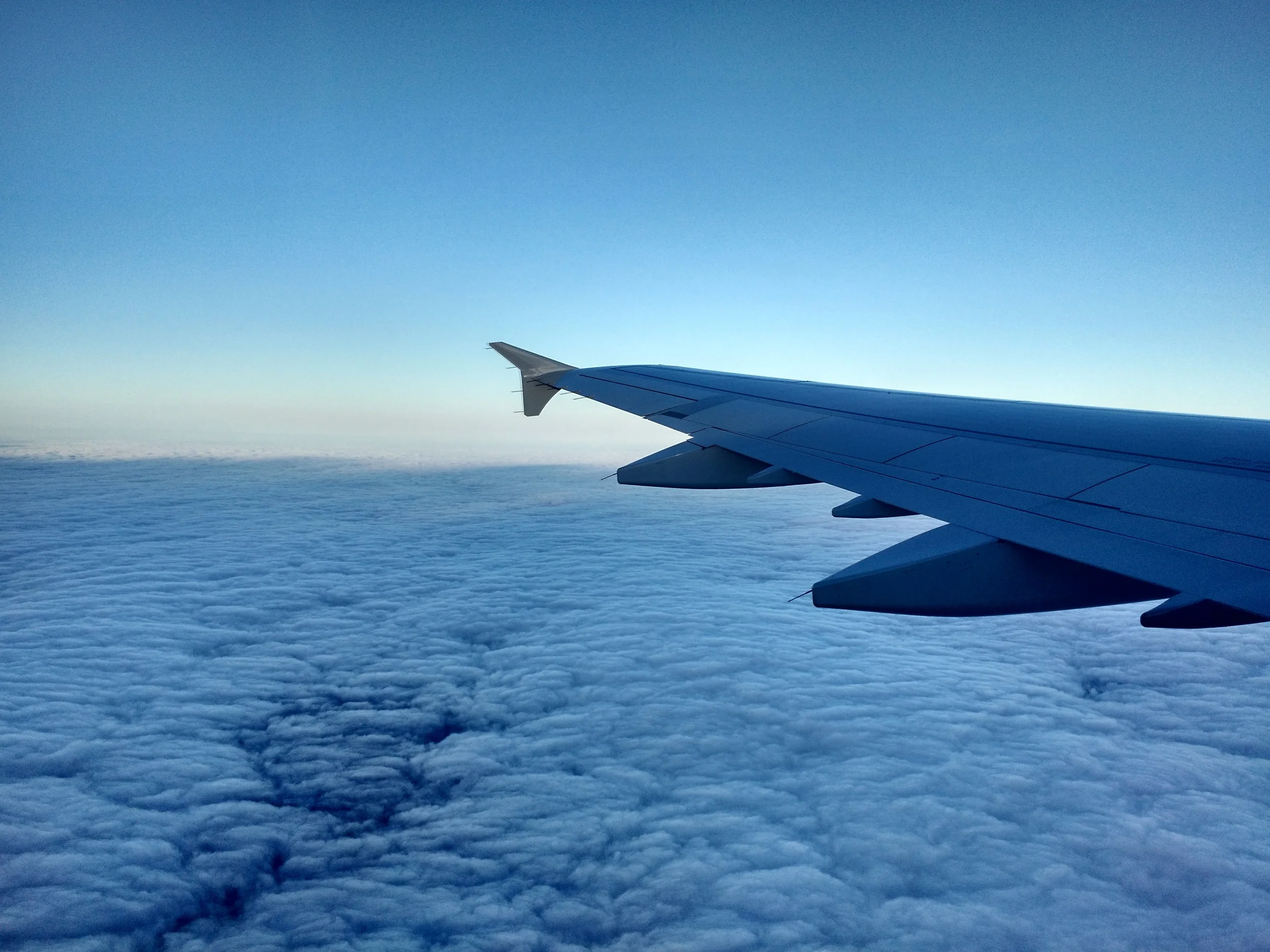The Morning Light Approaches the Plane