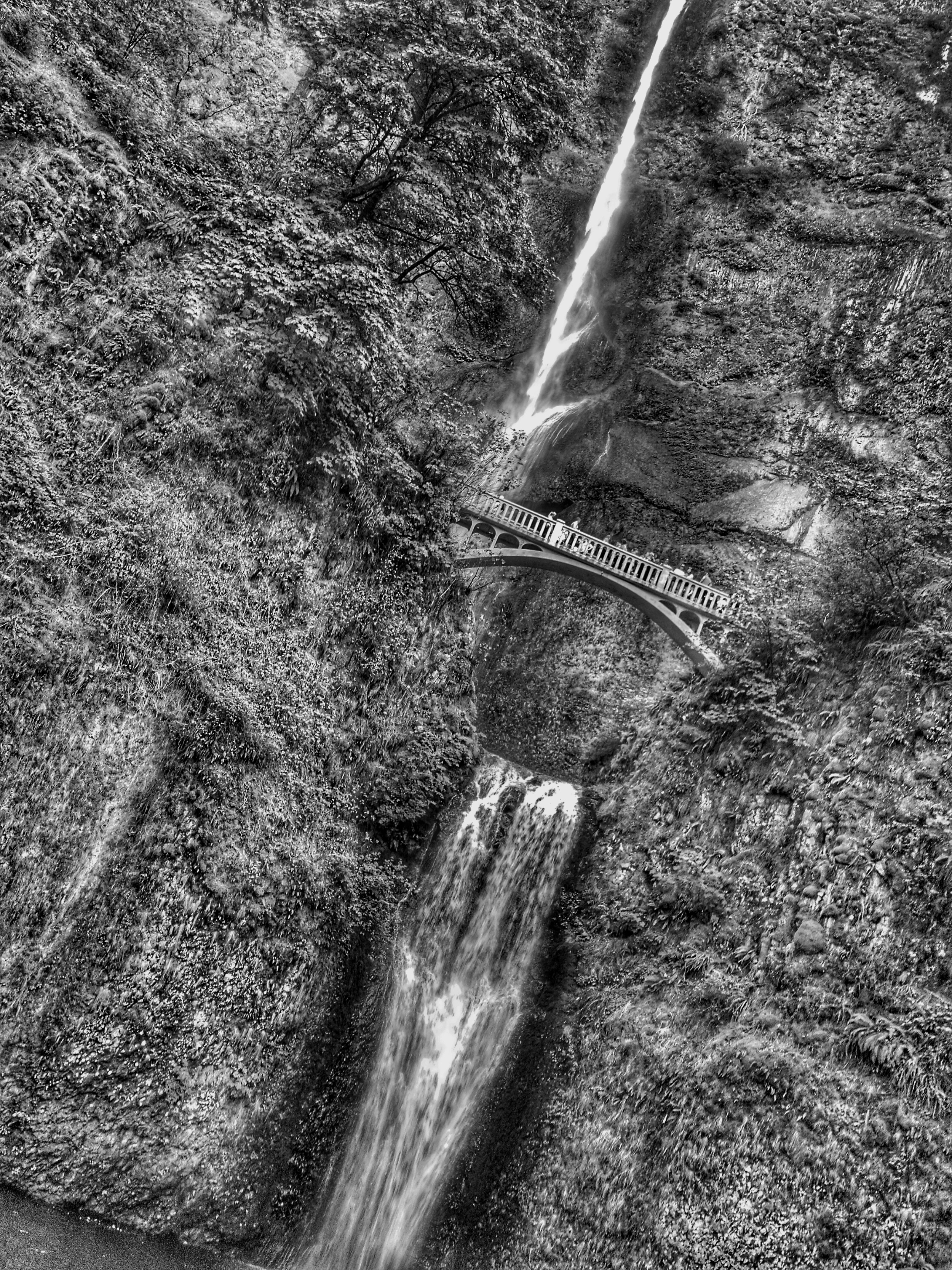Driving Back from the Airshow - Multnomah Falls