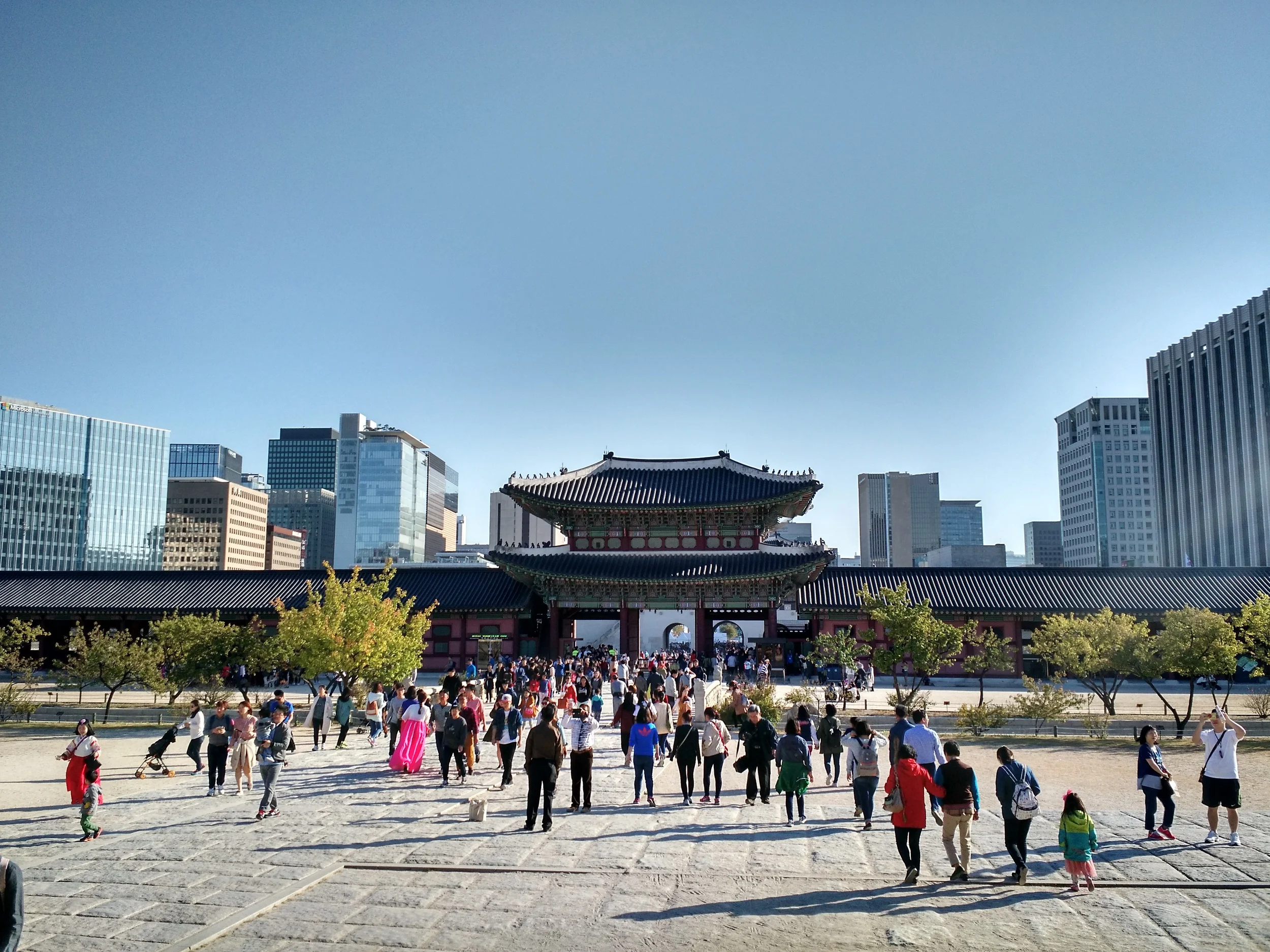 Gyeongbokgung Palace in the City of Seoul