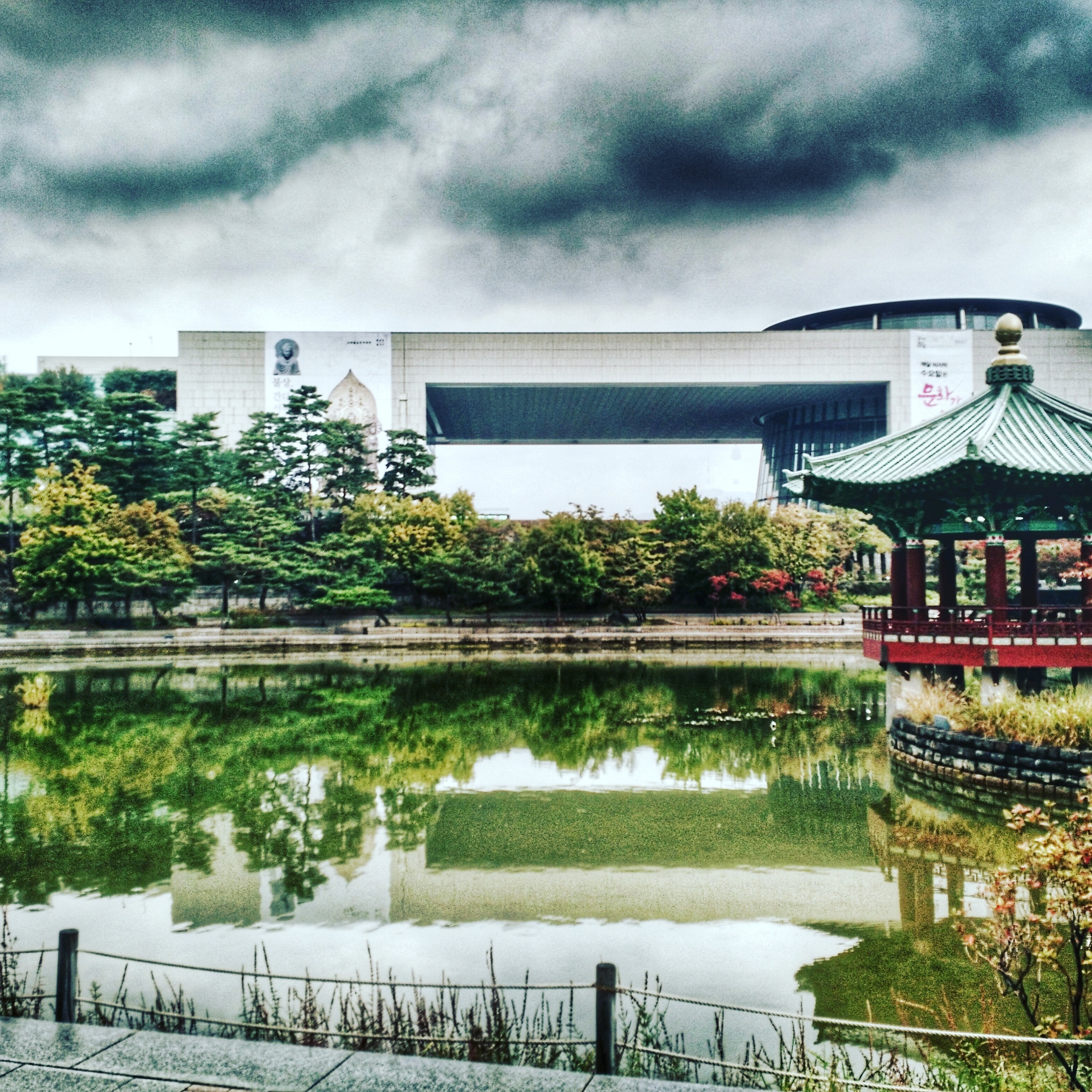 Made my way to the National Museum of Korea