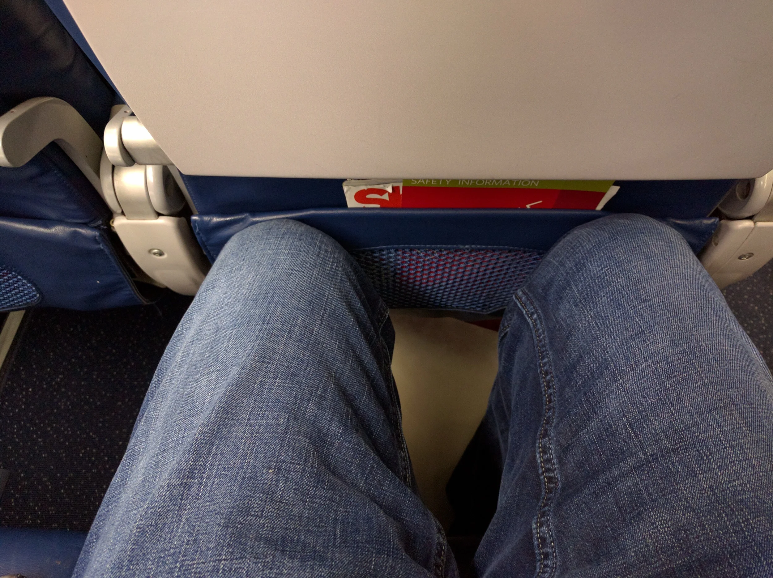 Leg Room on the 767 in Economy - Yes I Am Tall