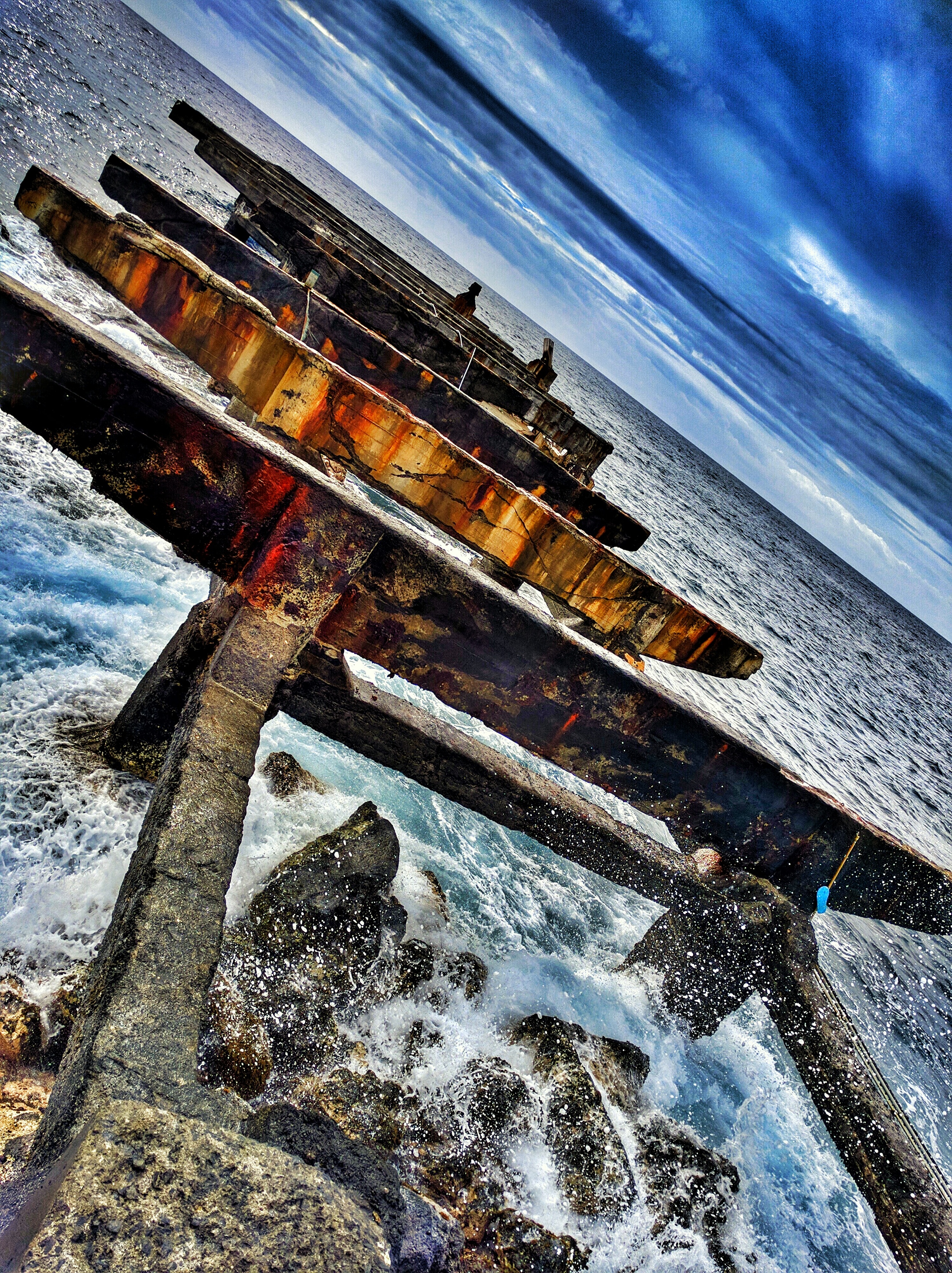Crumbling Pier