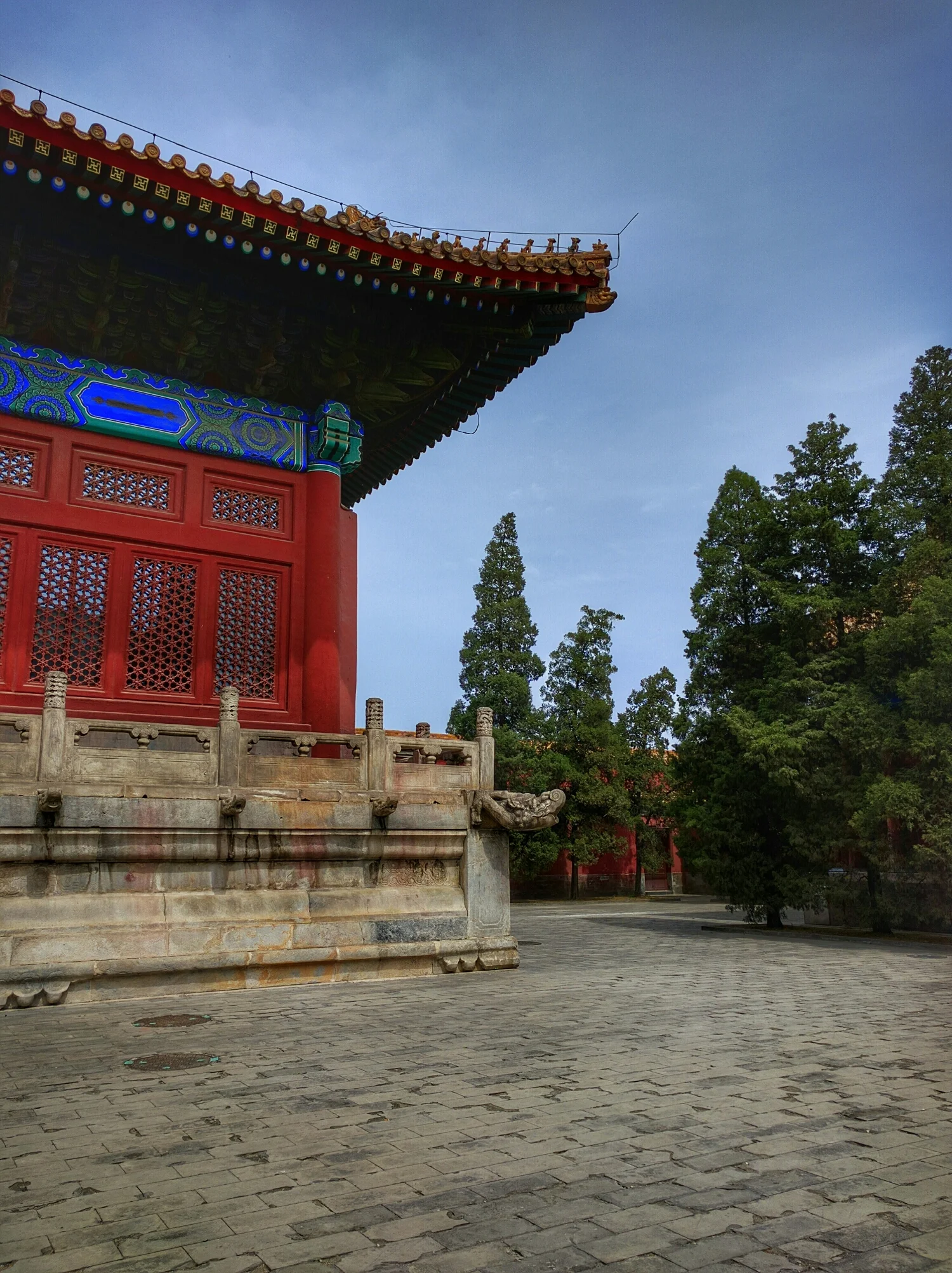 Open square in the Forbidden City