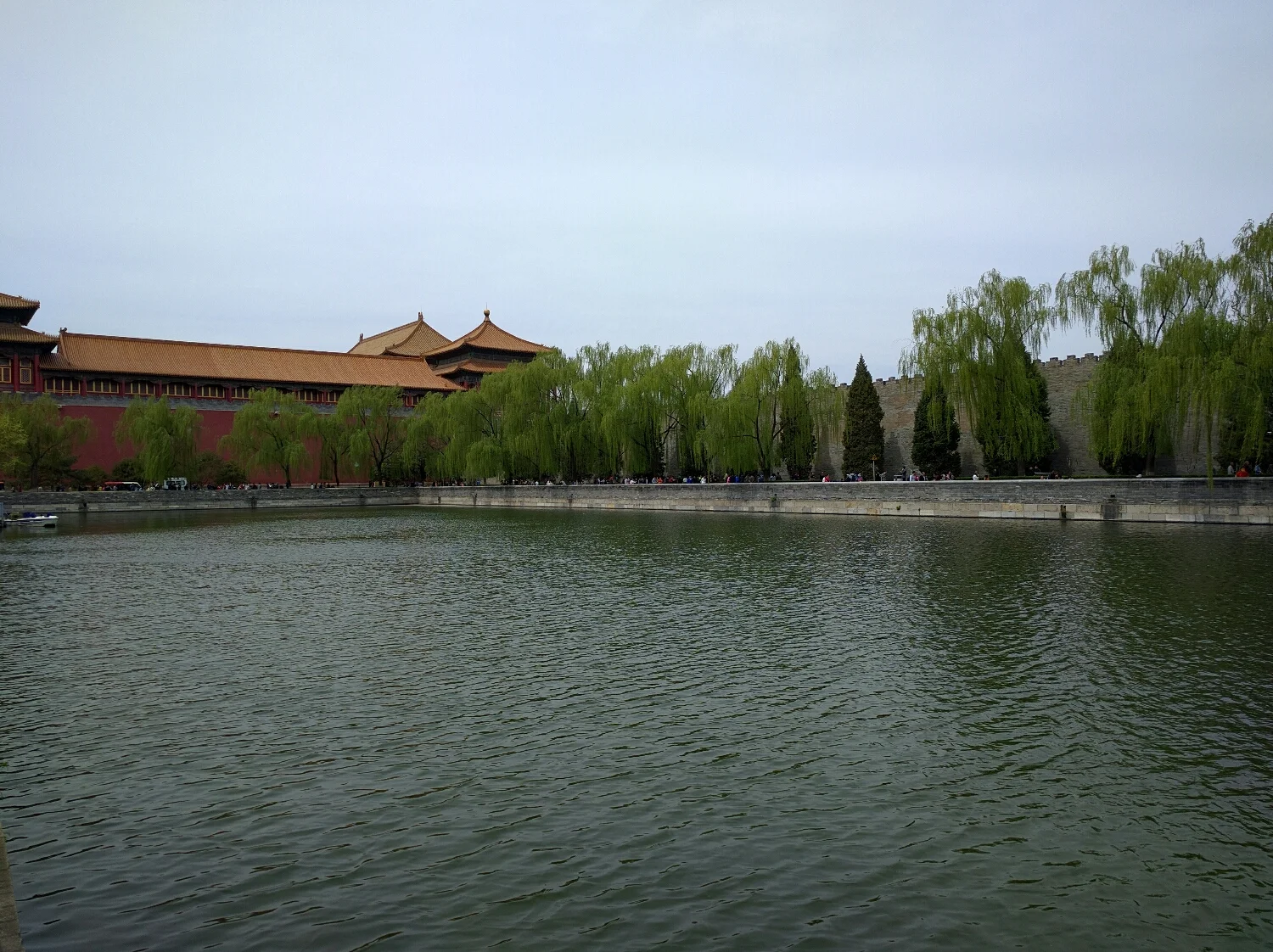 Walls of the central part of the Forbidden City