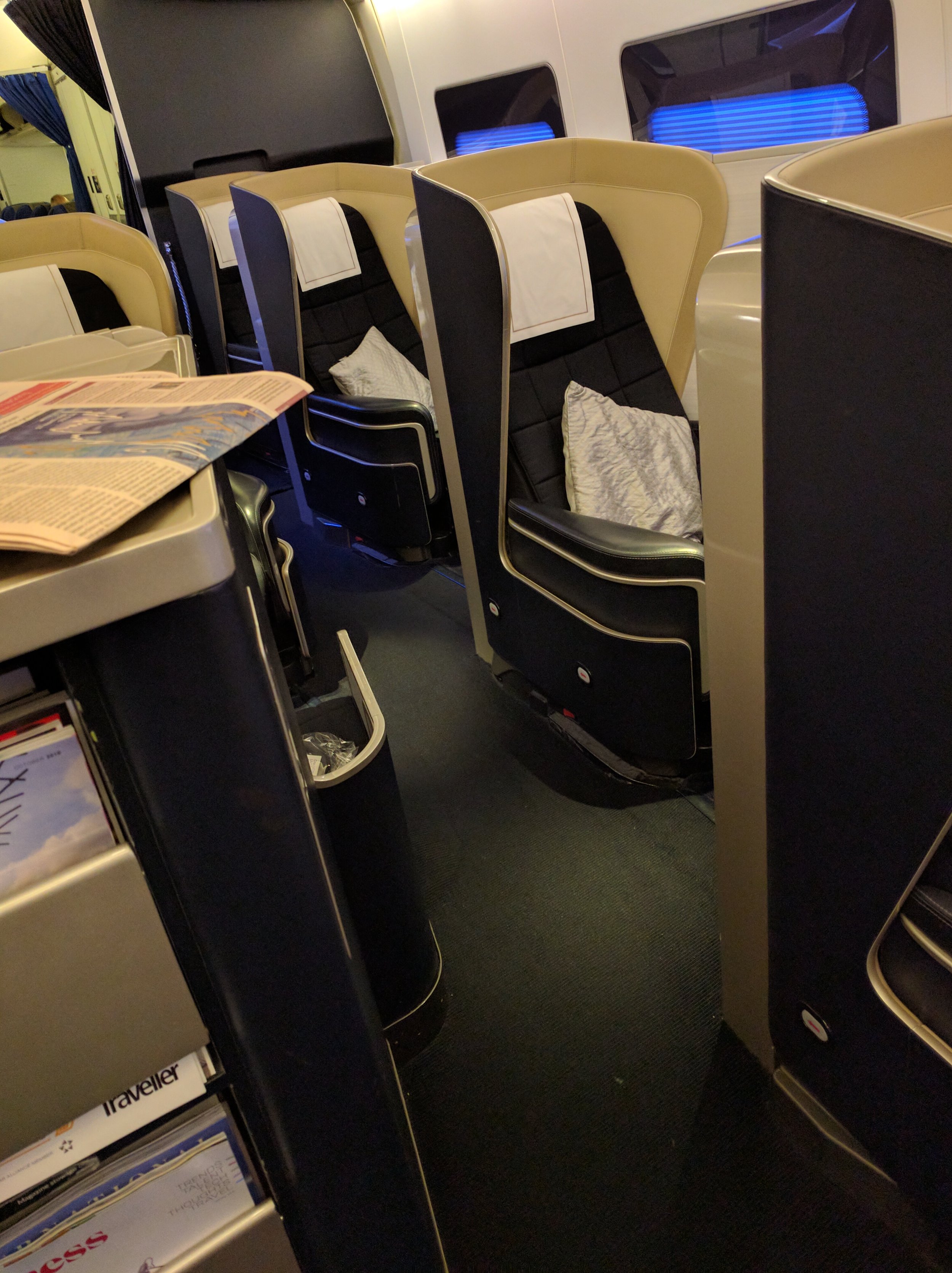 Part of the First Class Cabin
