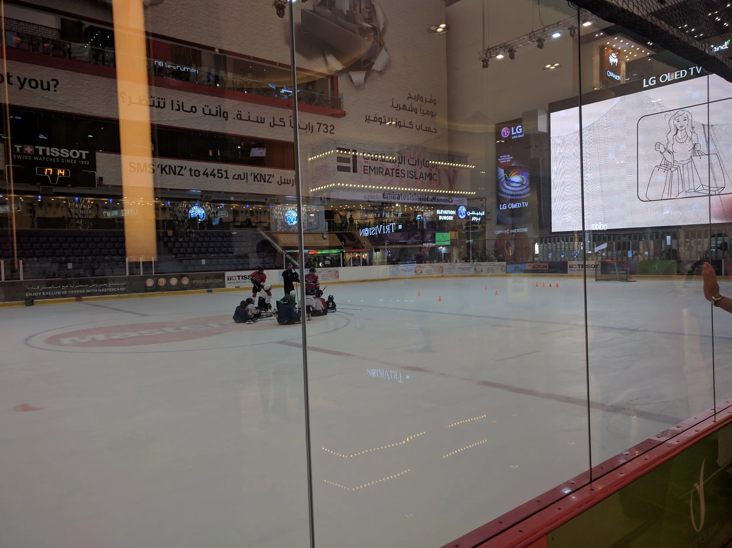 Dubai Mall Ice Rink