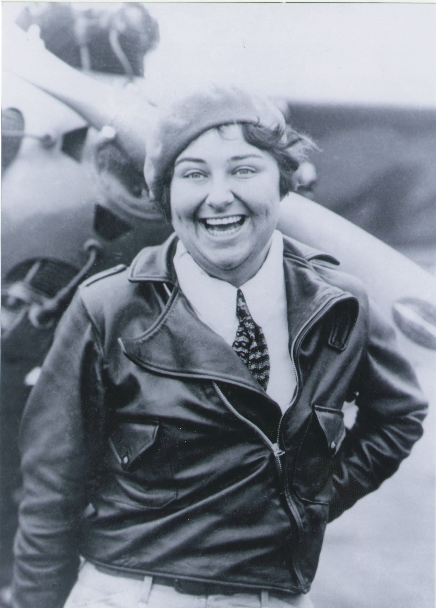 Photo of Pancho Barnes from http://www.chuckyeager.com/ .