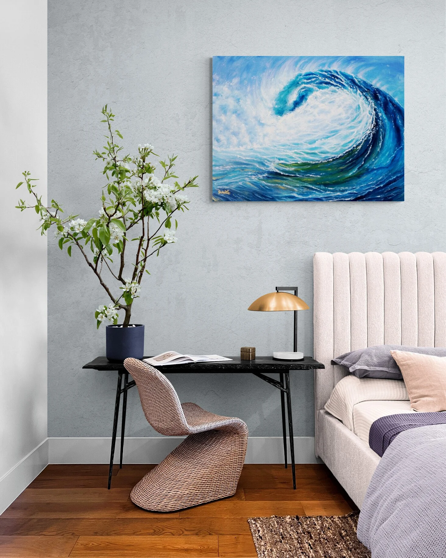 Eyeof theSea_Bohemian_style_bedroom_with_large_plant.jpg