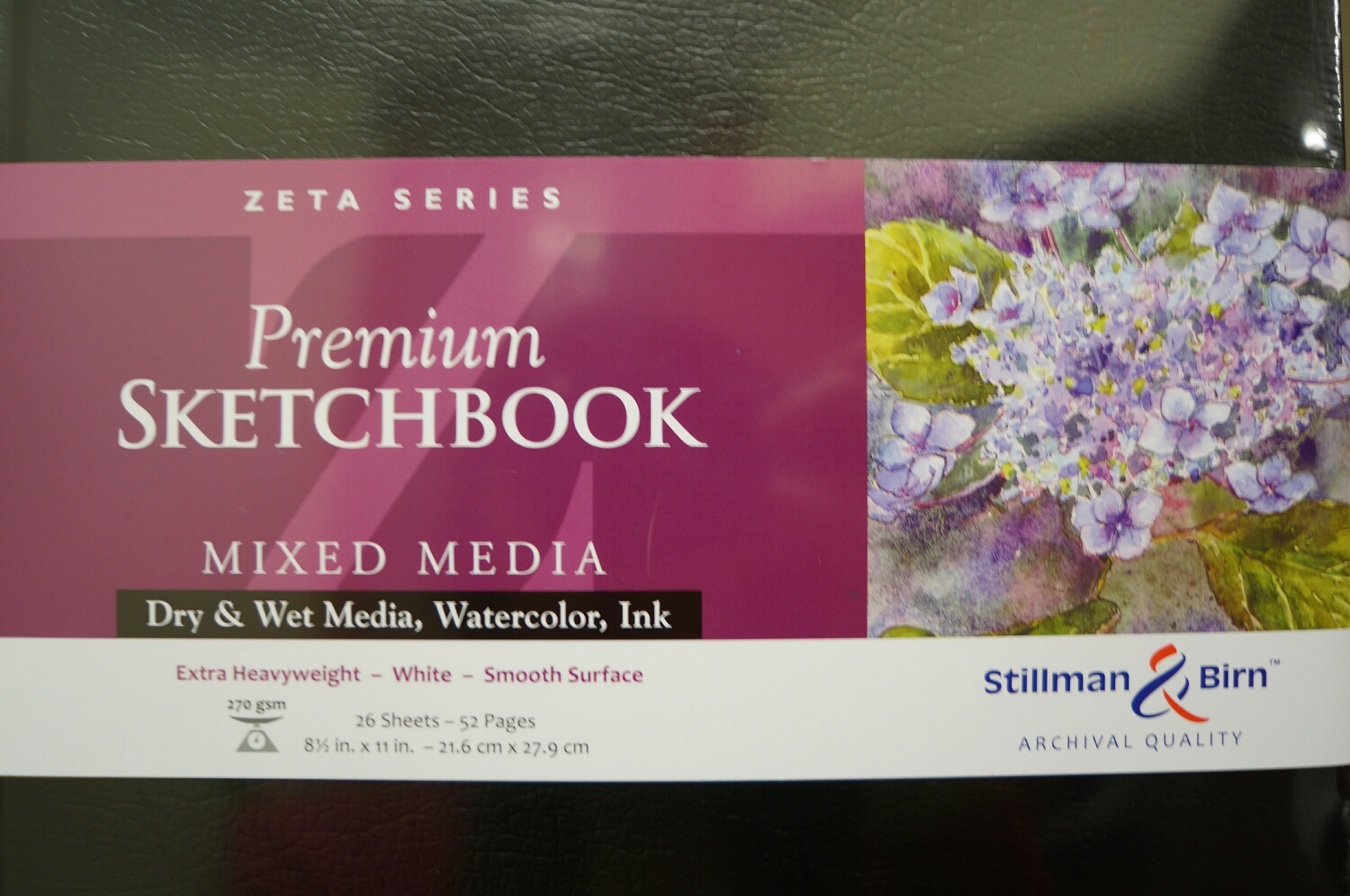Perfect for pen, ink and watercolors with a bright smooth surface