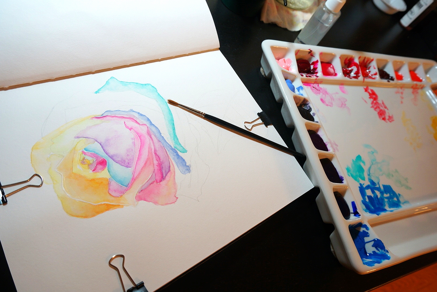 Close-up of my current work-in-progress sketch