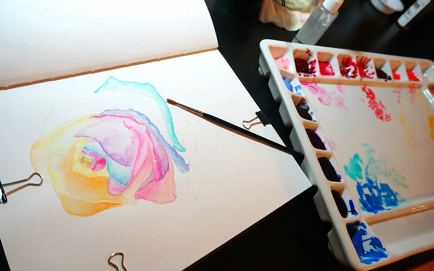 Porcelain Watercolor Palettes