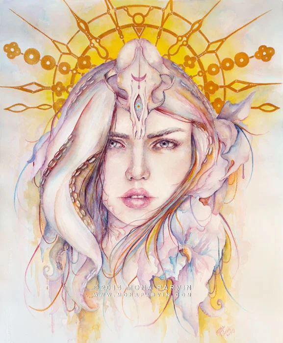 Watercolor Artist Mona Parvin