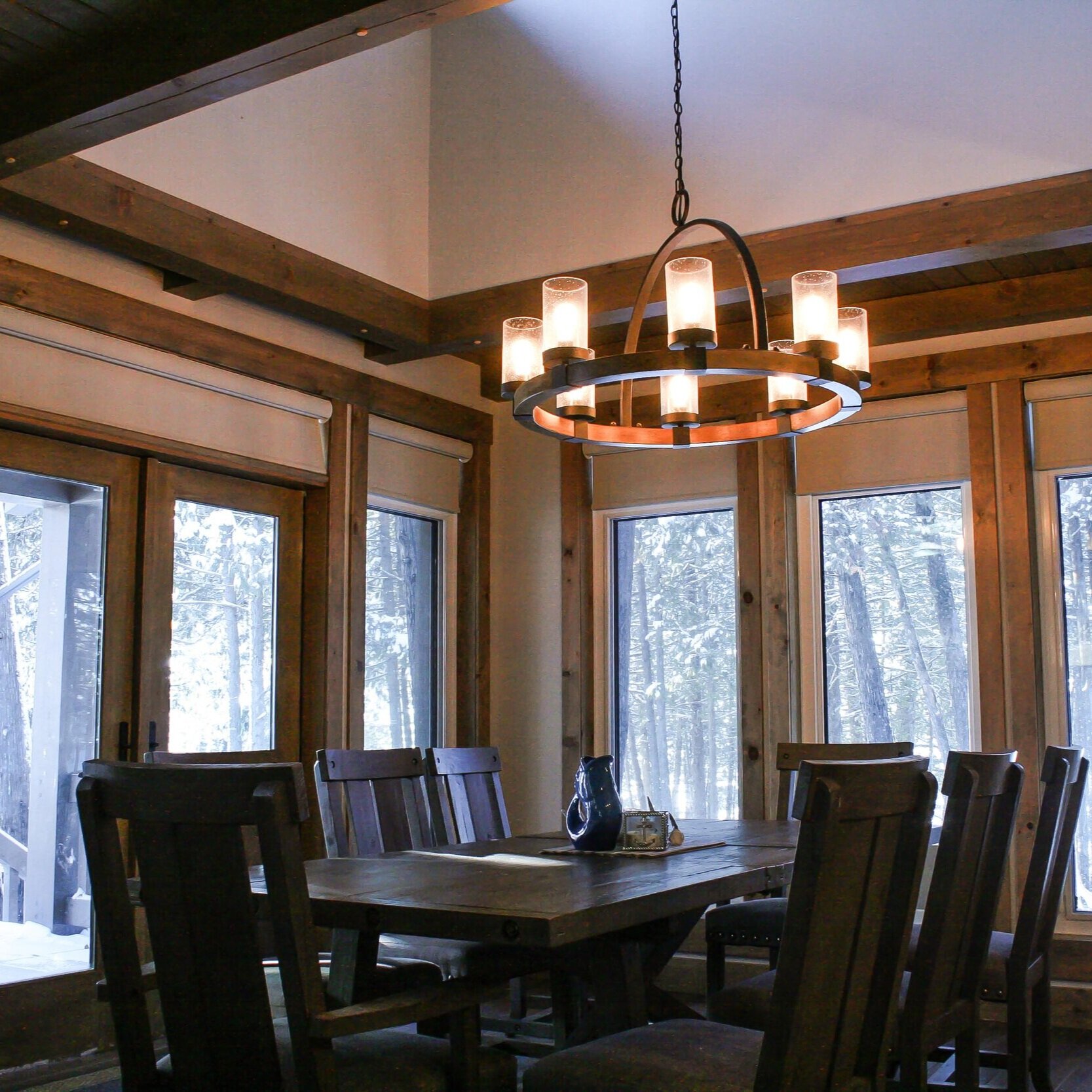 custom timber timberframe cabin cottage sunroom