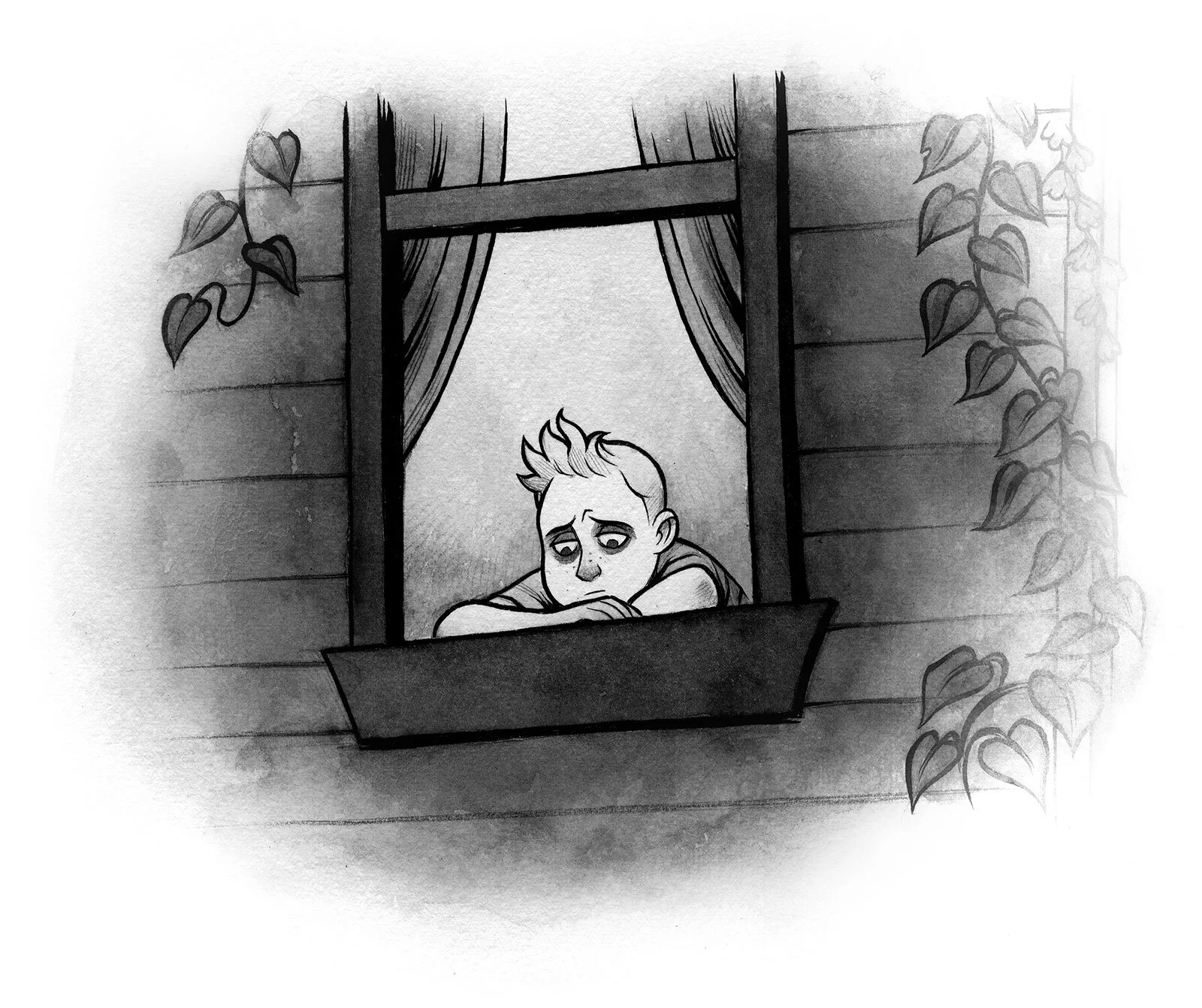 Interior illustration for Nightmares!