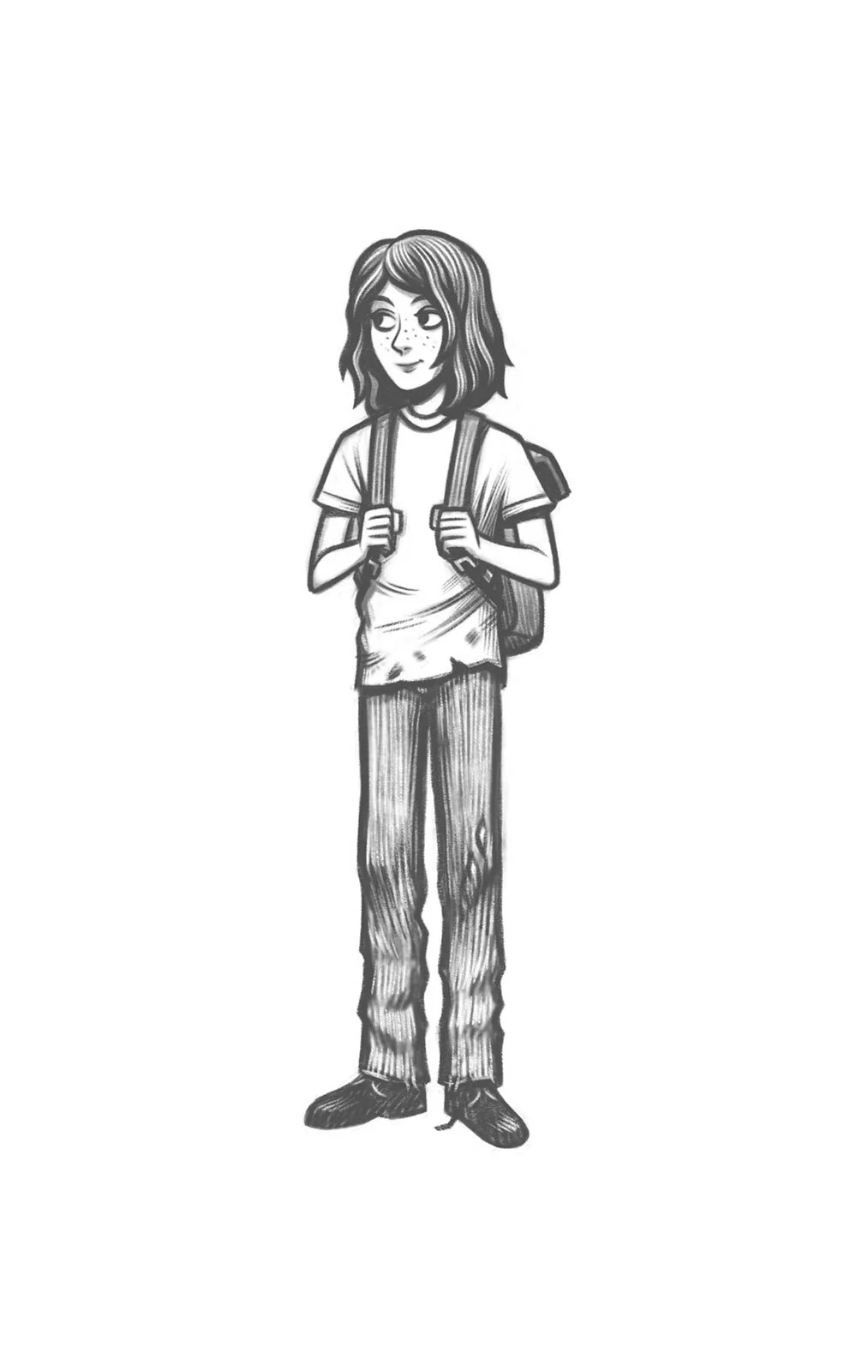 Emma character drawing