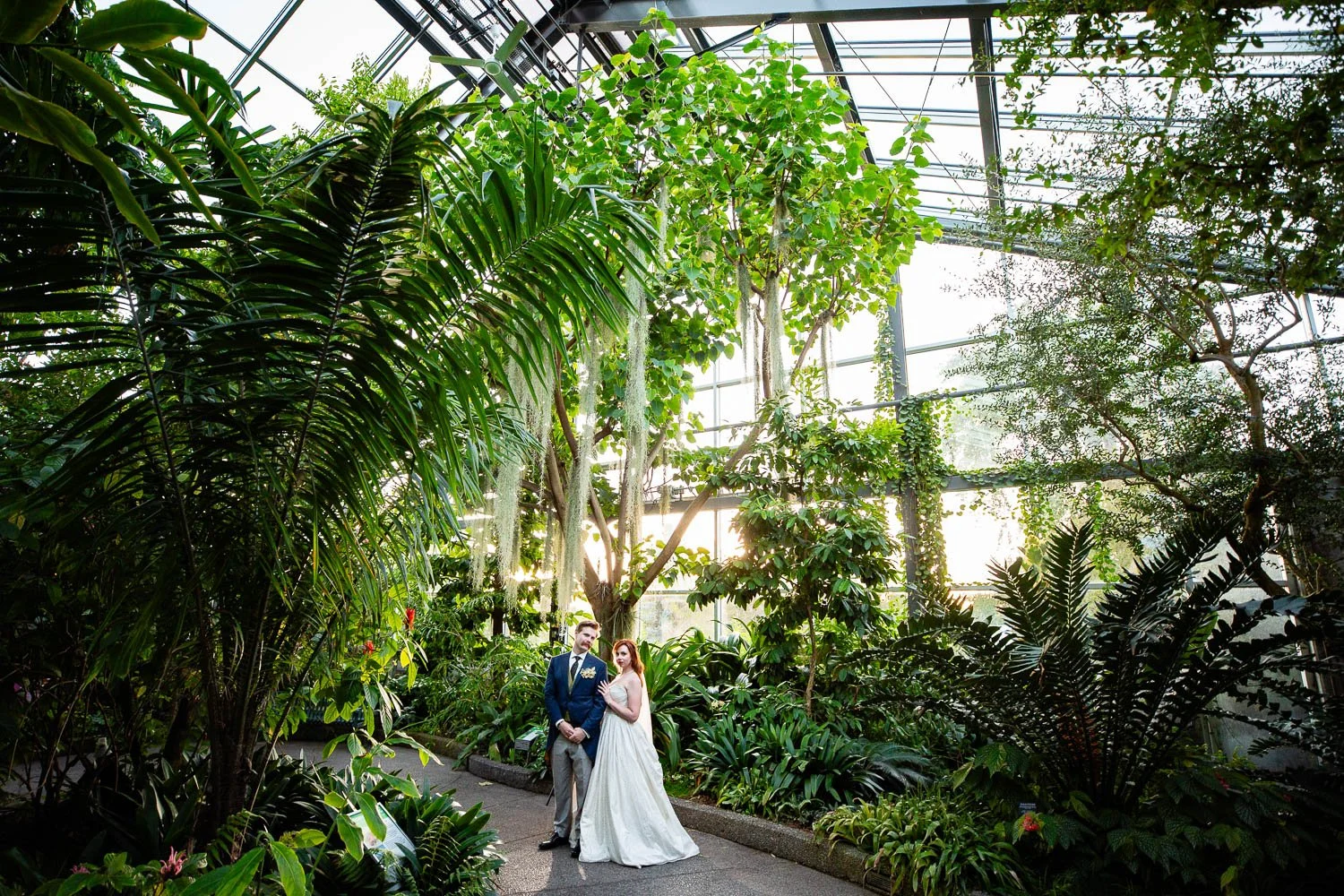 Garden Wedding and Reception At Calgary Zoo