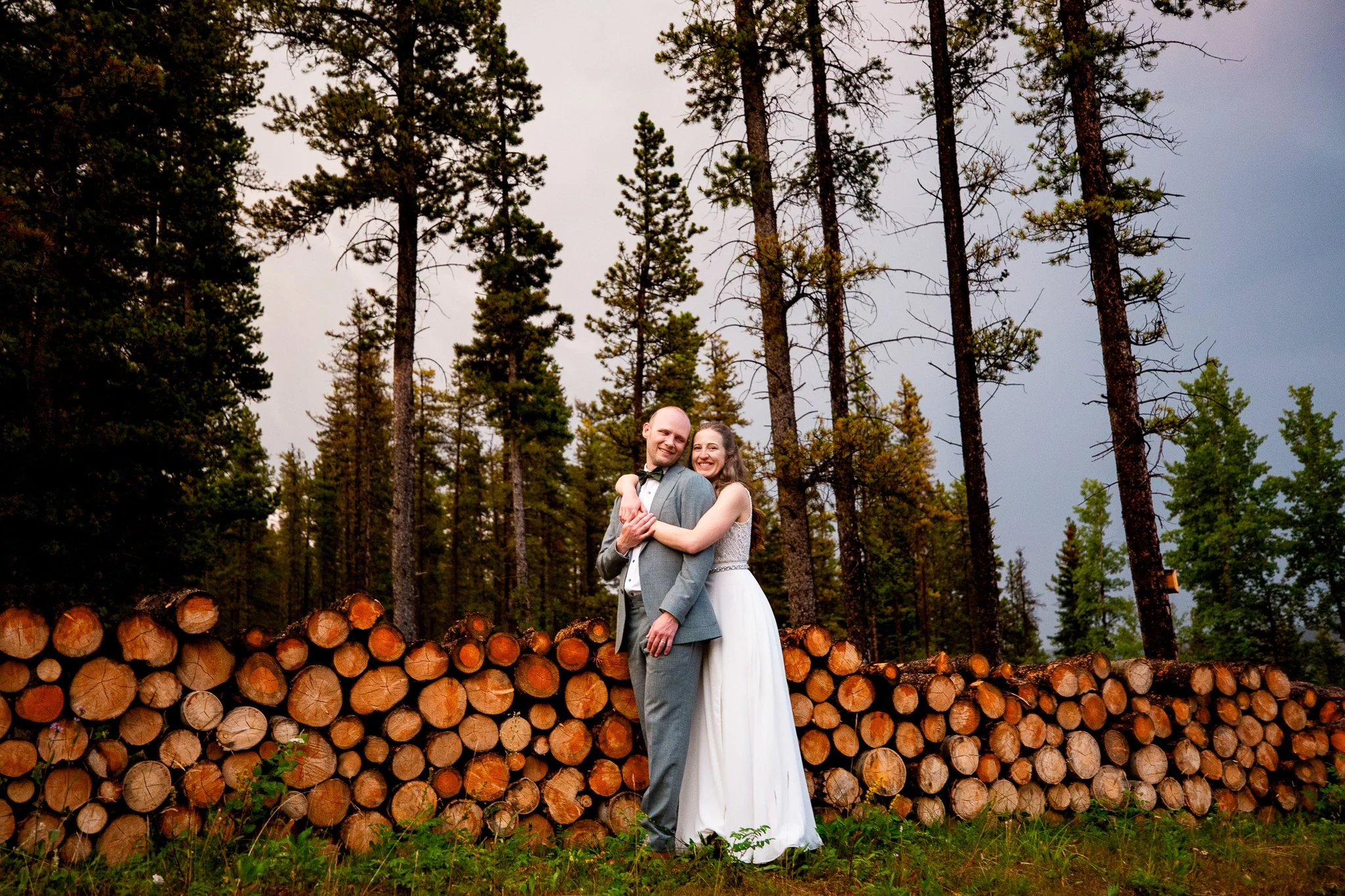 Mountain Wedding at Trappers Hill Lodge 