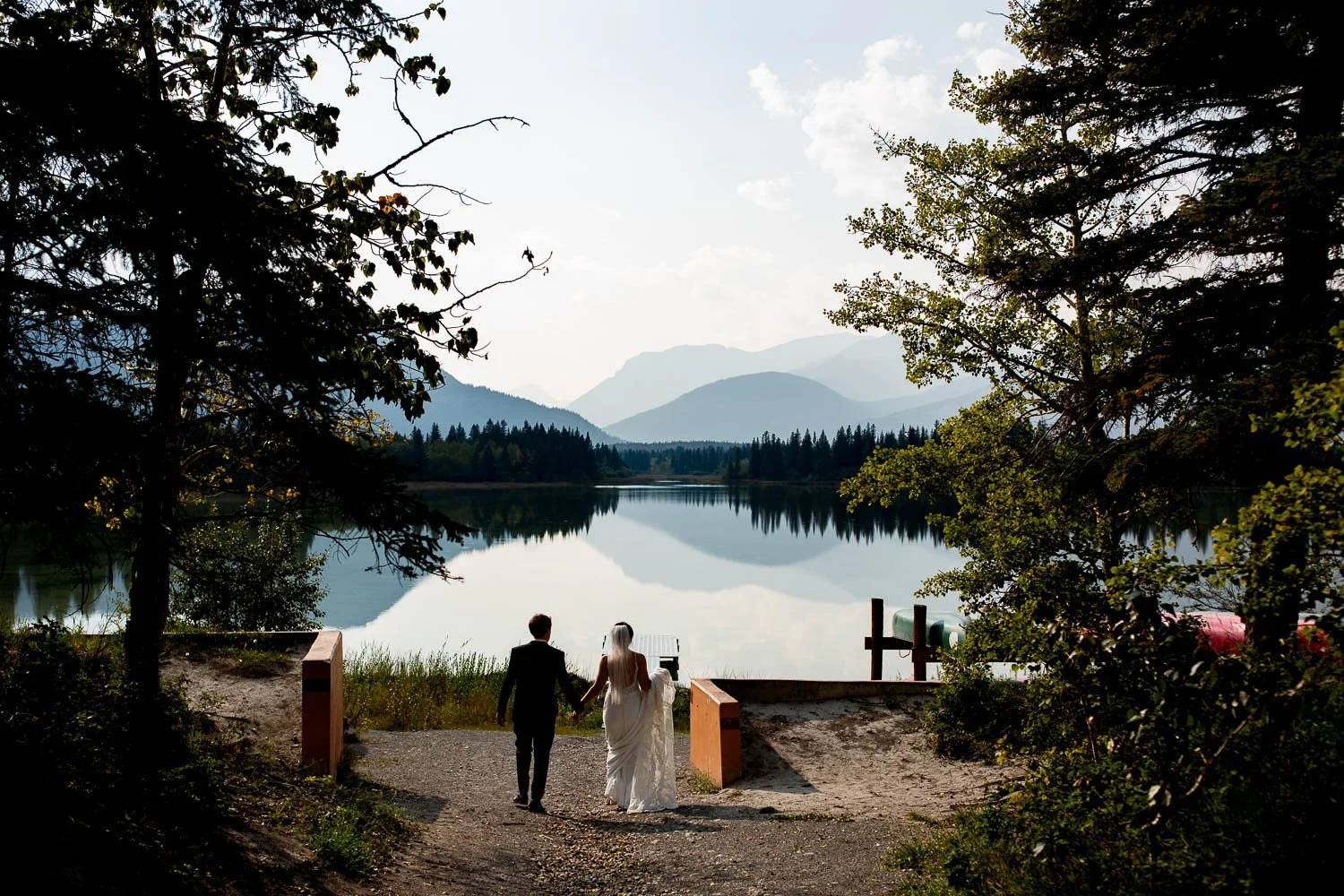 Fall Wedding at Camp Chief Hector in Kananaskis | The Nogues Photography
